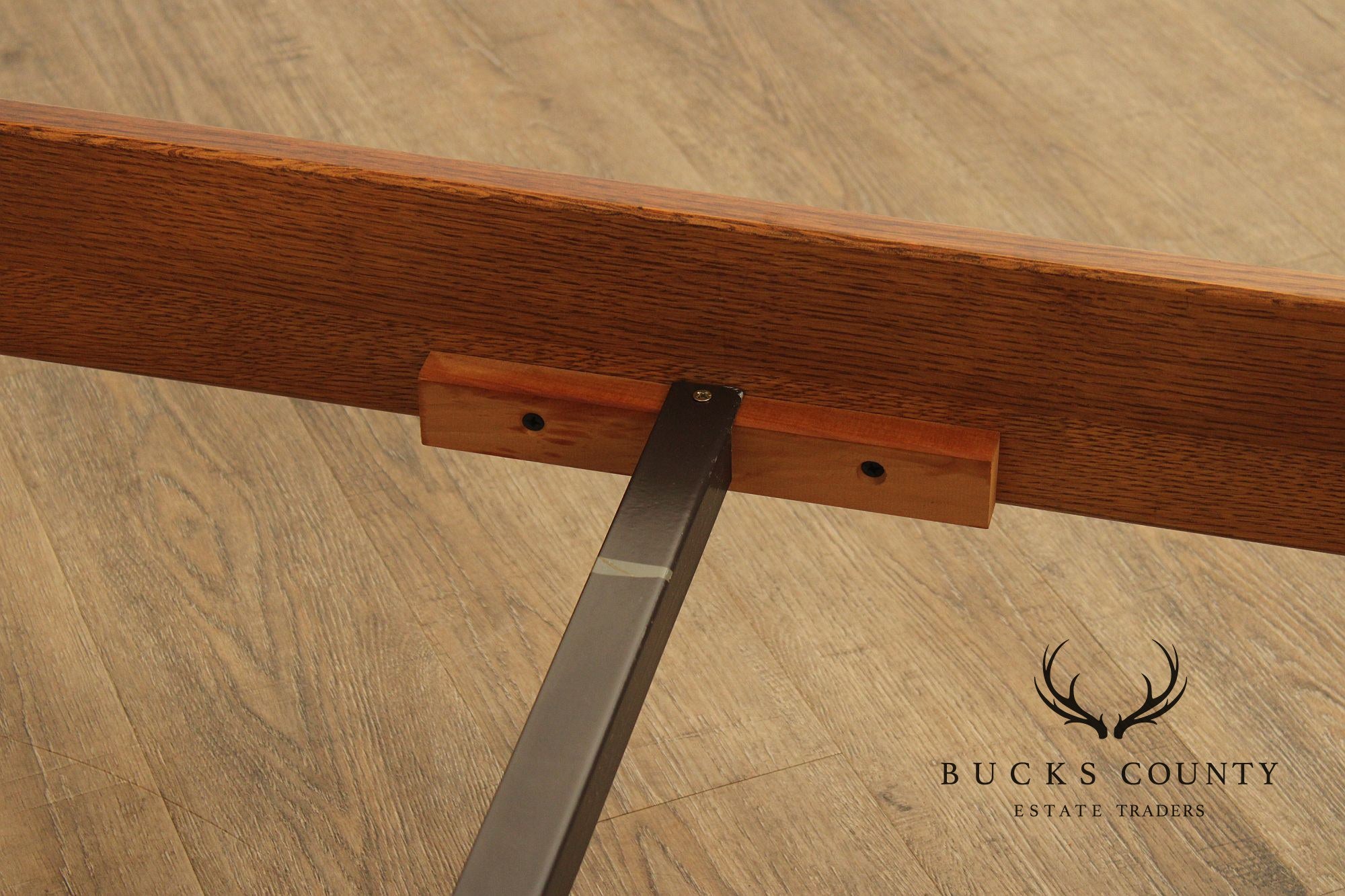 Stickley Mission Collection Oak Spindle Queen Bed