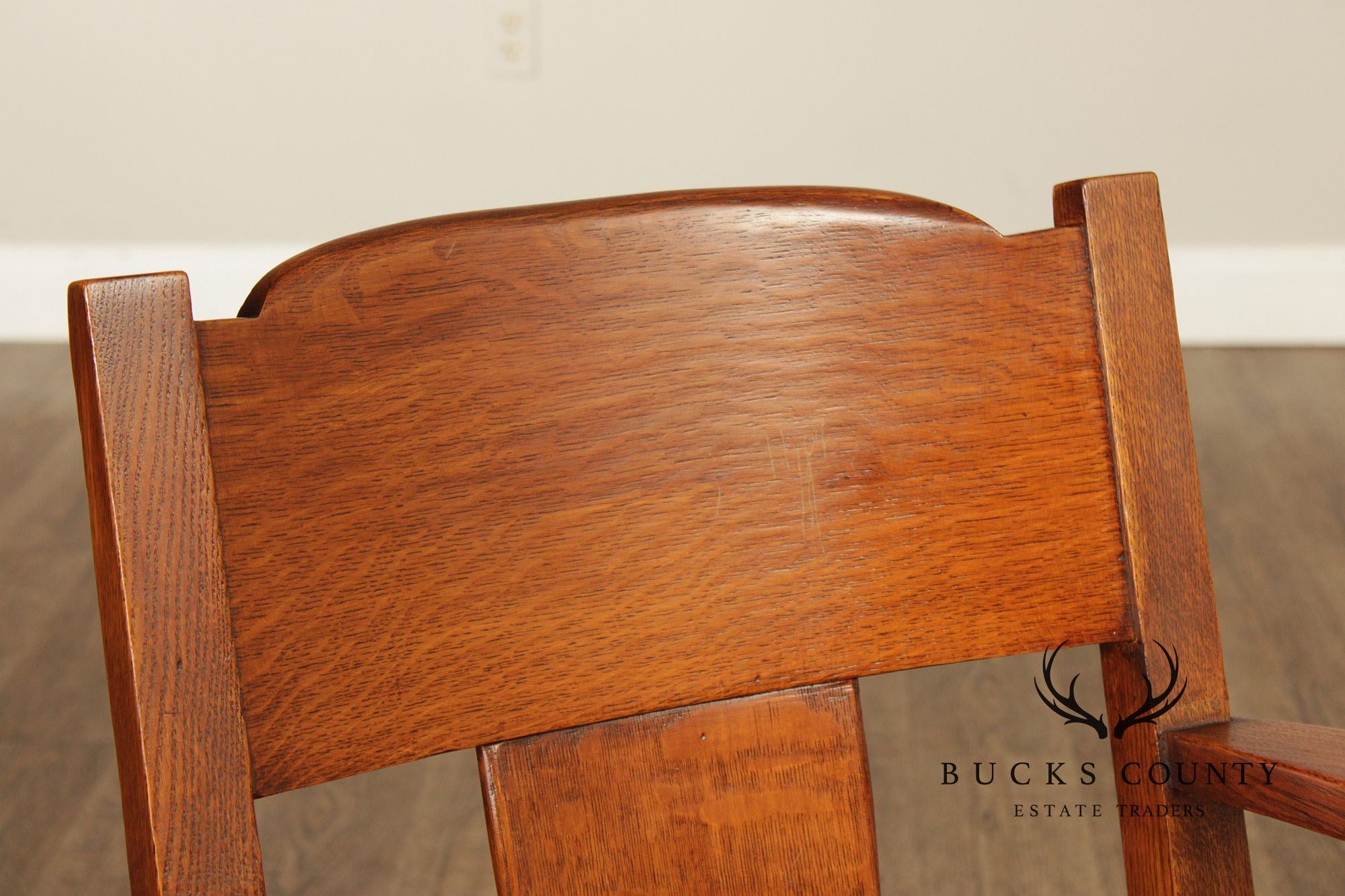 Antique Mission Oak Rocking Chair