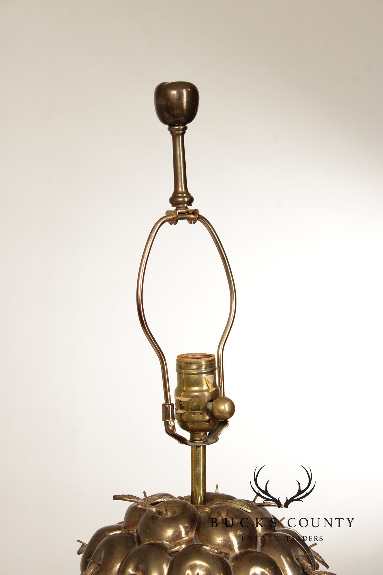 Chapman Vintage Fruit Basket Urn Form Table Lamp