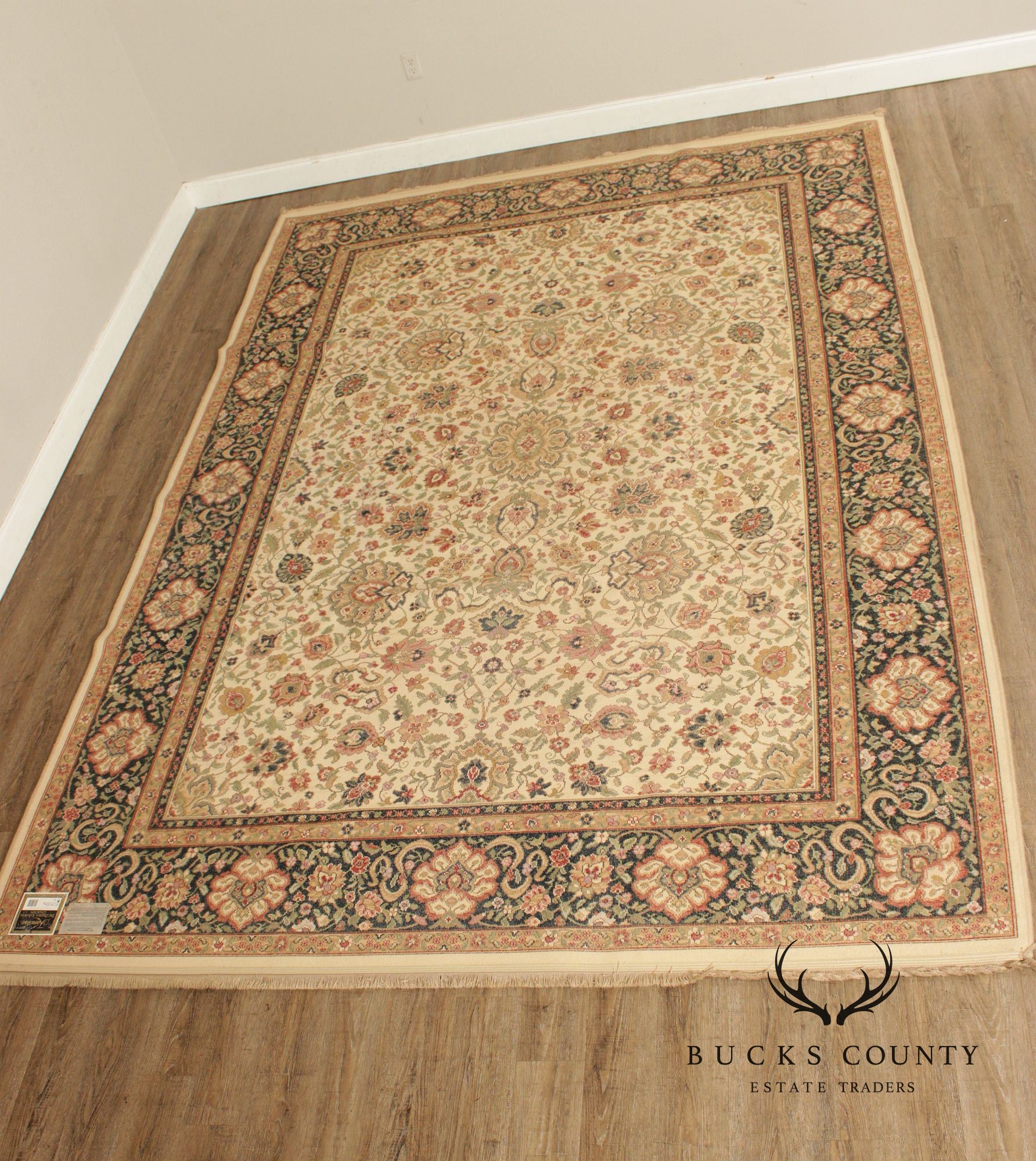 Karastan Indo-Kerman Wool Area Rug 8'8" X 12'