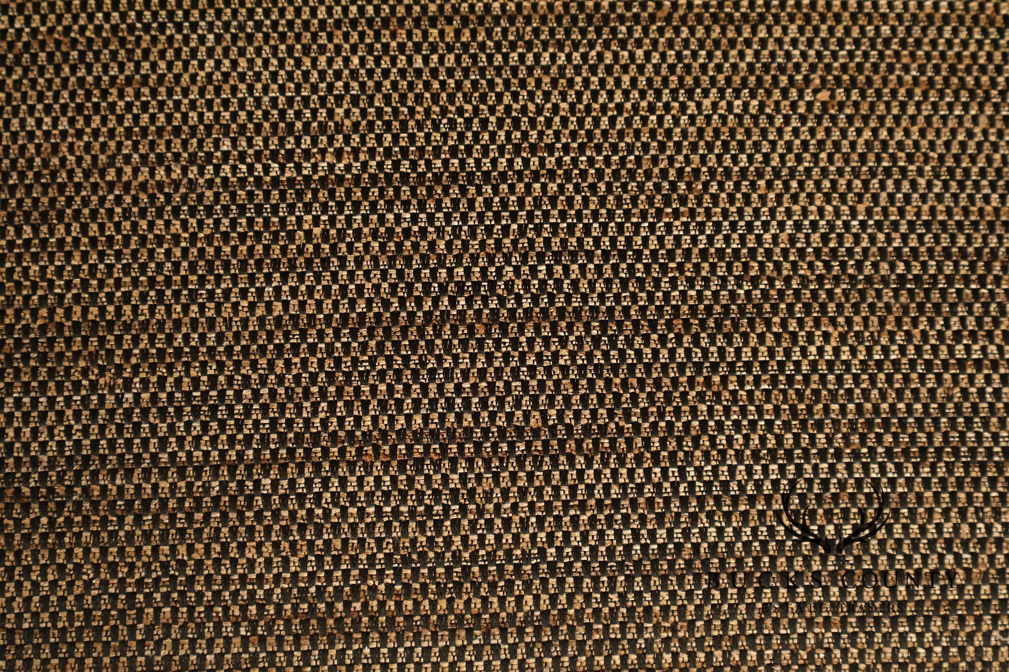 Ficks Reed Set of Four Woven Rattan Dining Chairs