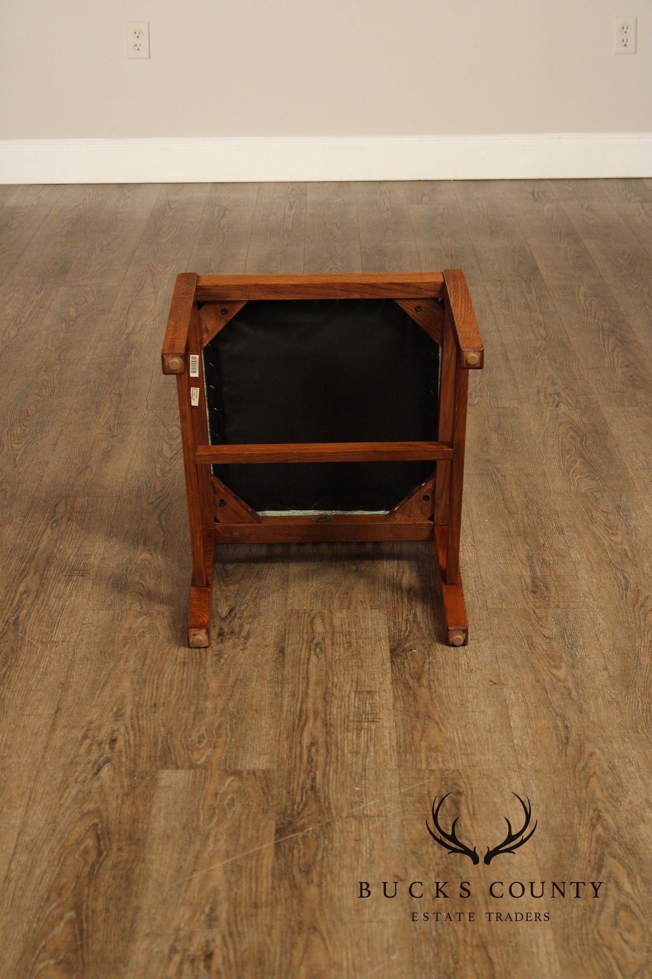 Stickley Mission Collection Set Of Eight Oak Dining Chairs