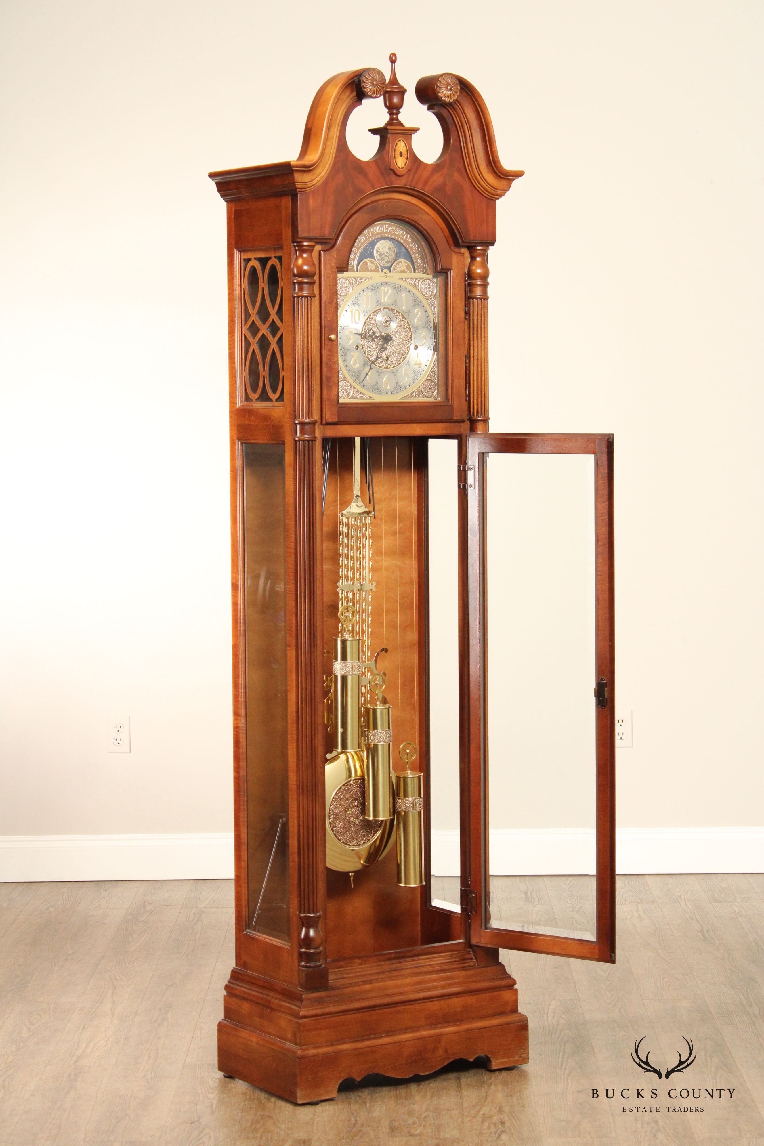 Howard Miller 'Westbourne' Mahogany Grandfather Clock