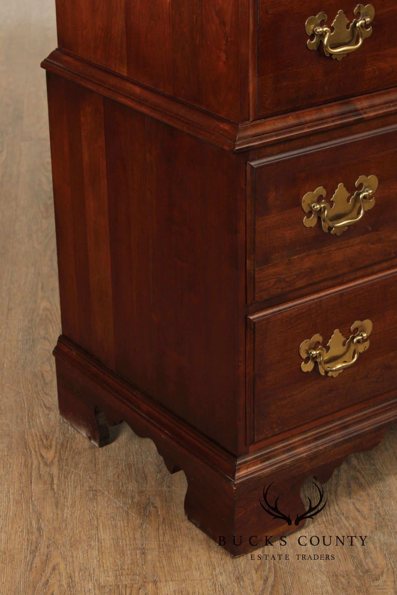 Pennsylvania House Chippendale Style Cherry Tall Chest