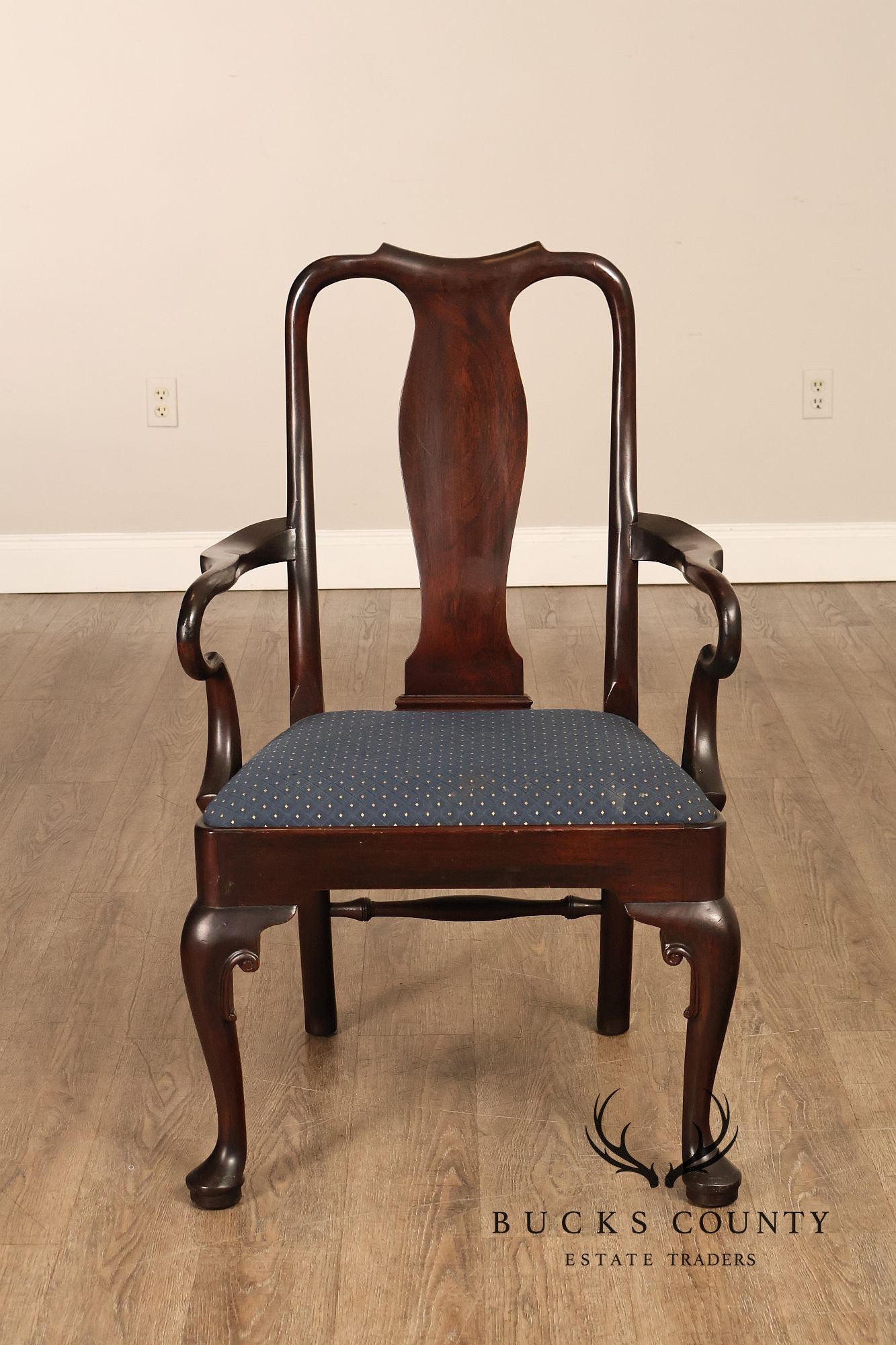 Stickley Colonial Williamsburg Set of Six Mahogany Dining Chairs
