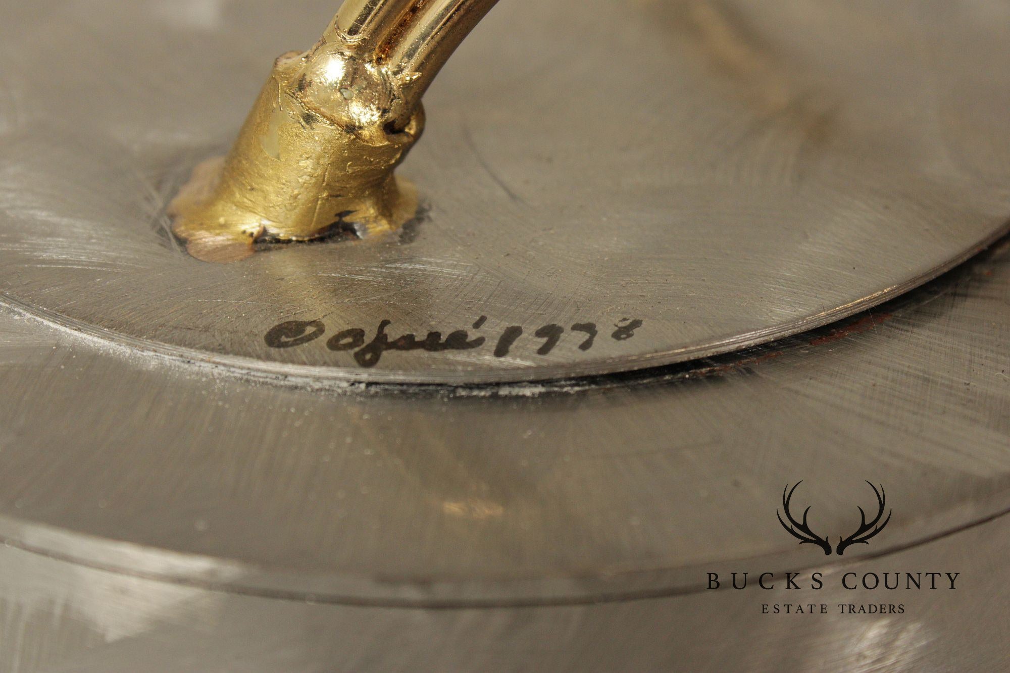 Curtis Jere Post Modern Rearing Horse Sculpture