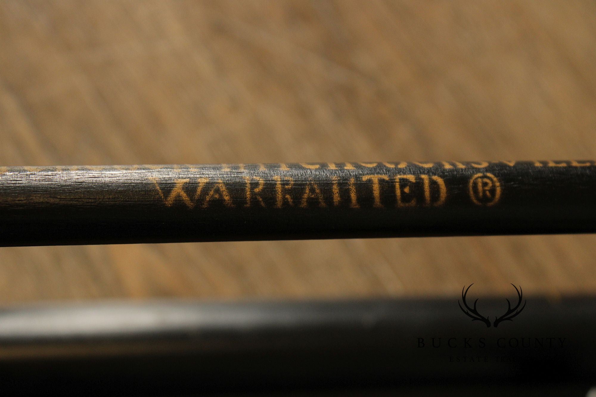 Pair Of L. Hitchcock Black And Gold Hand Stenciled Caned Benches