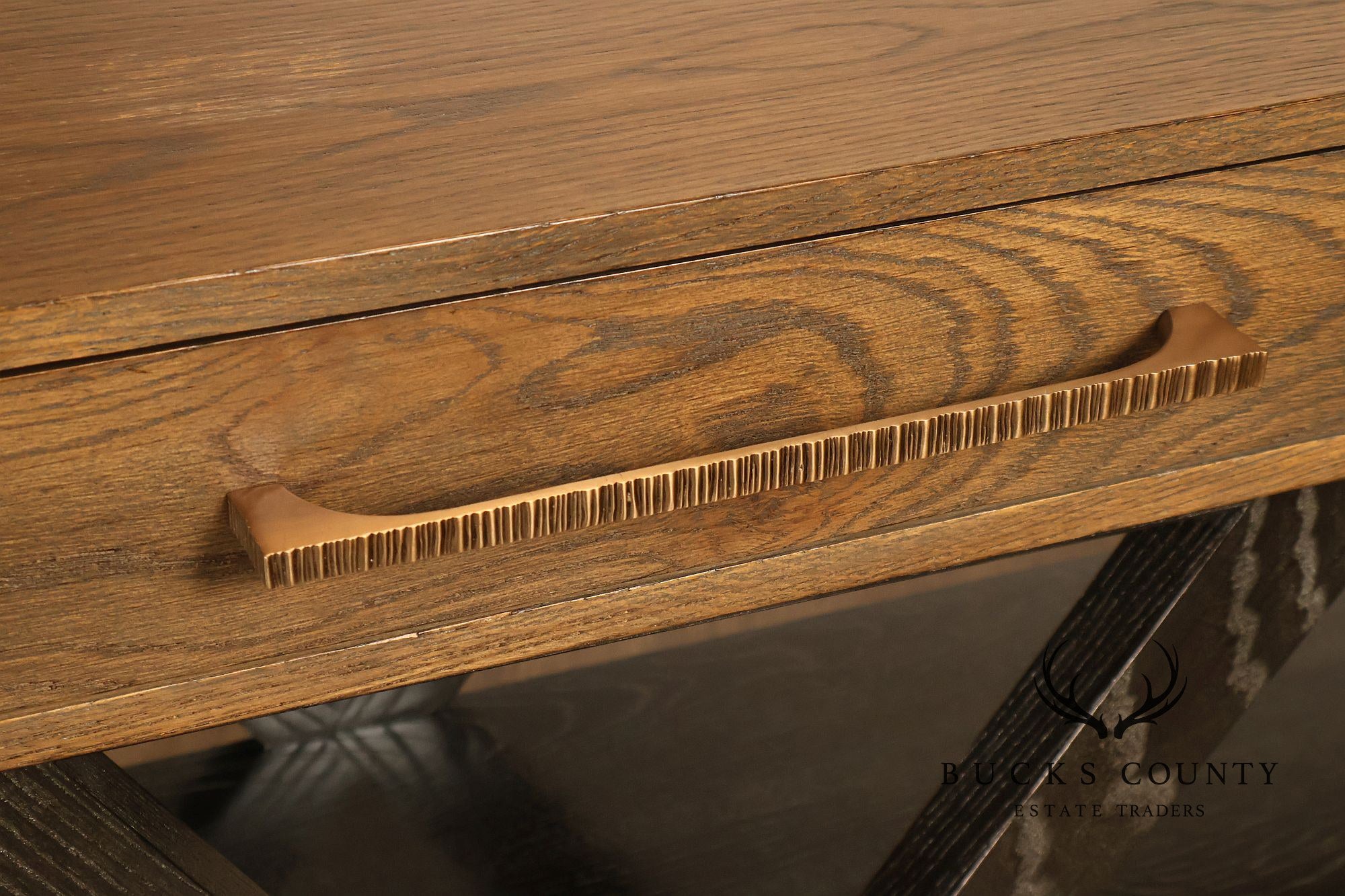 Hickory White Modern Console Table