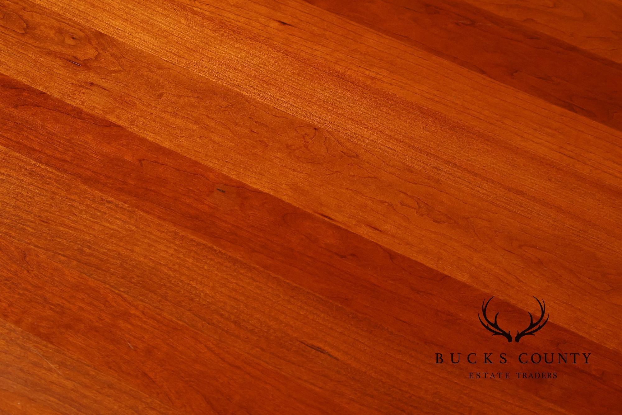 Frederick Duckloe Solid Cherry Expandable Dining Table