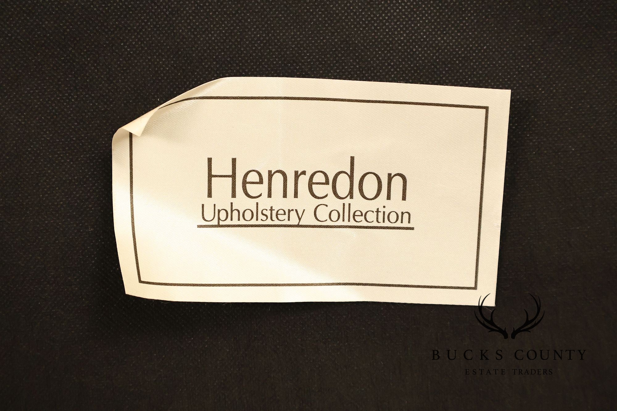 Henredon Upholstered Lounge Chair With Ottoman