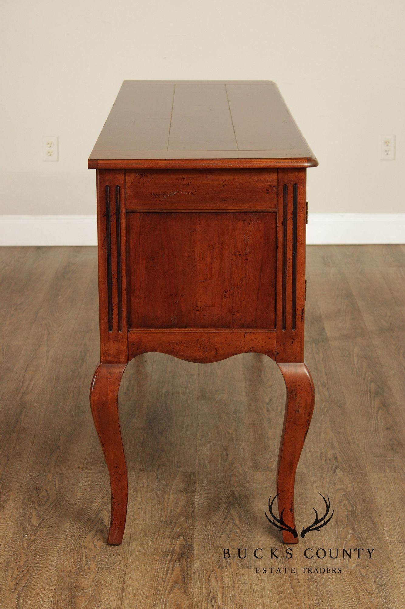 Hickory White French Country Style Cherry Sideboard