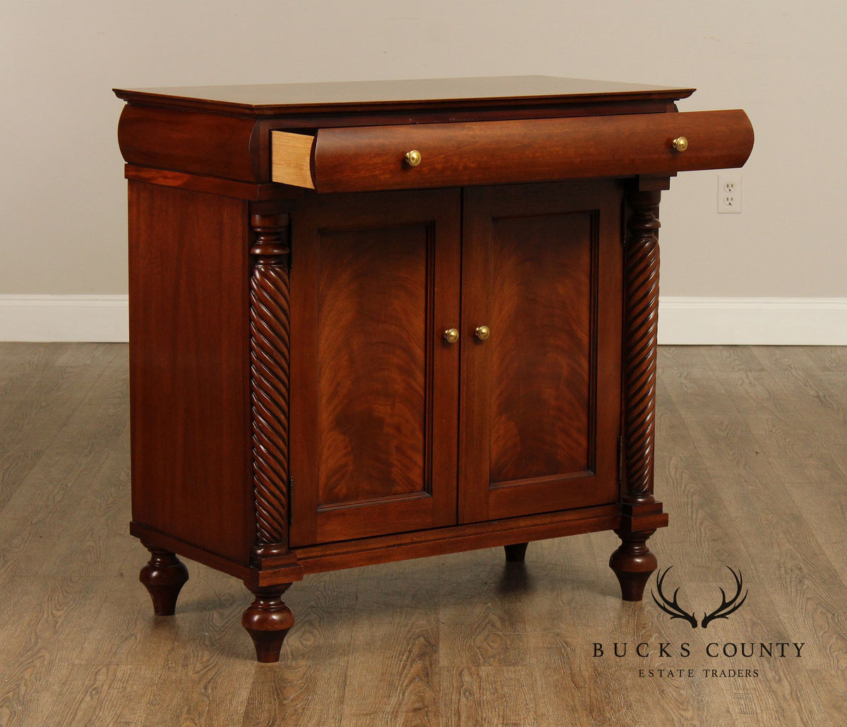 Hickory Chair French Empire Style Mahogany Server Cabinet