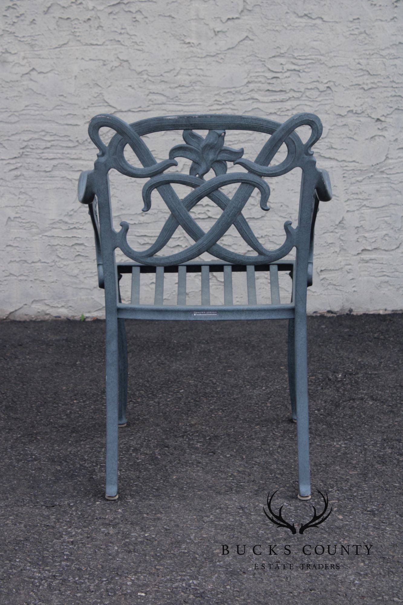 Brown Jordan Six-Piece Cast Aluminum 'Day Lily' Outdoor Patio Dining Set