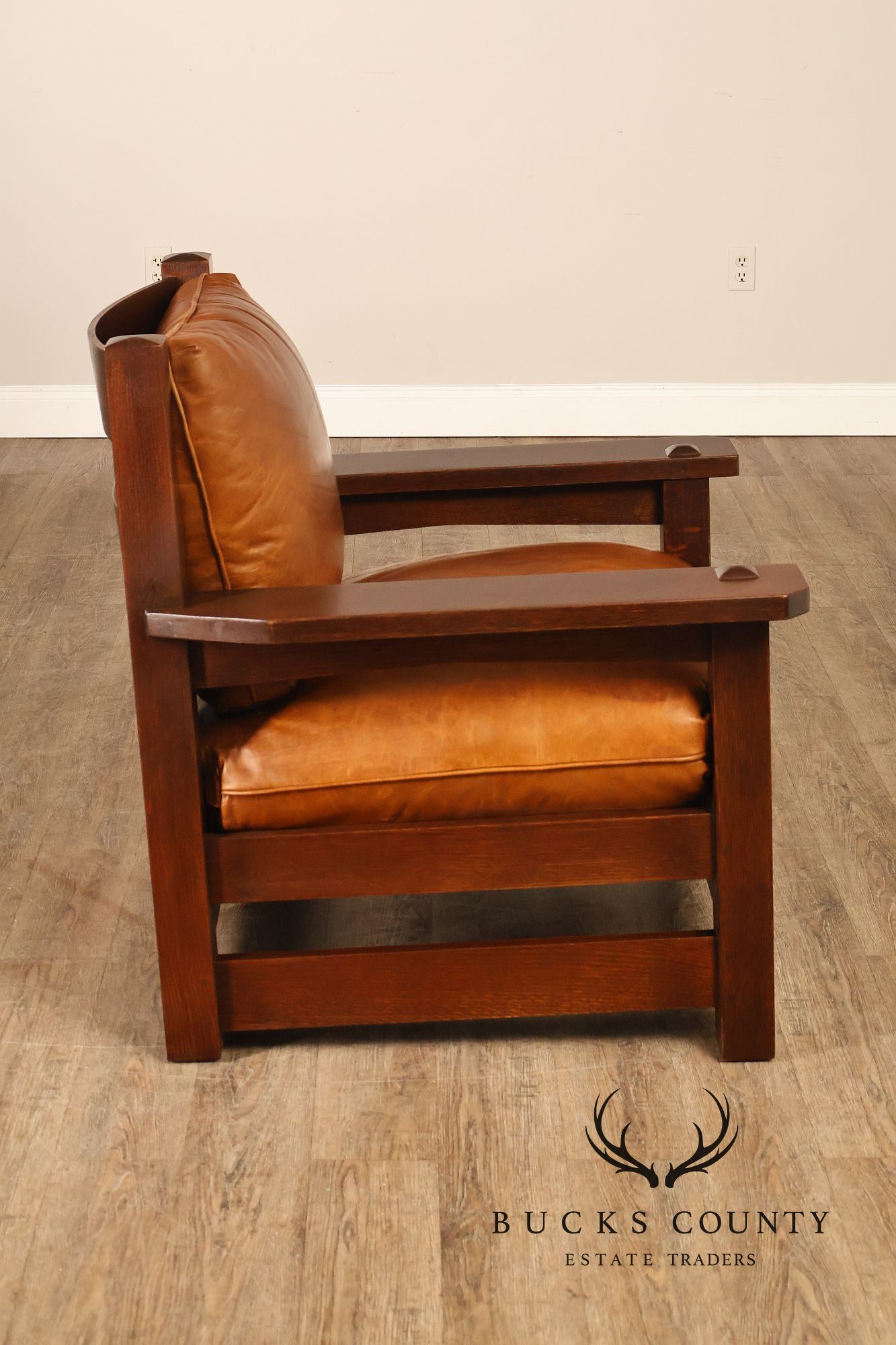 Stickley Mission Collection Oak Eastwood Lounge Chair