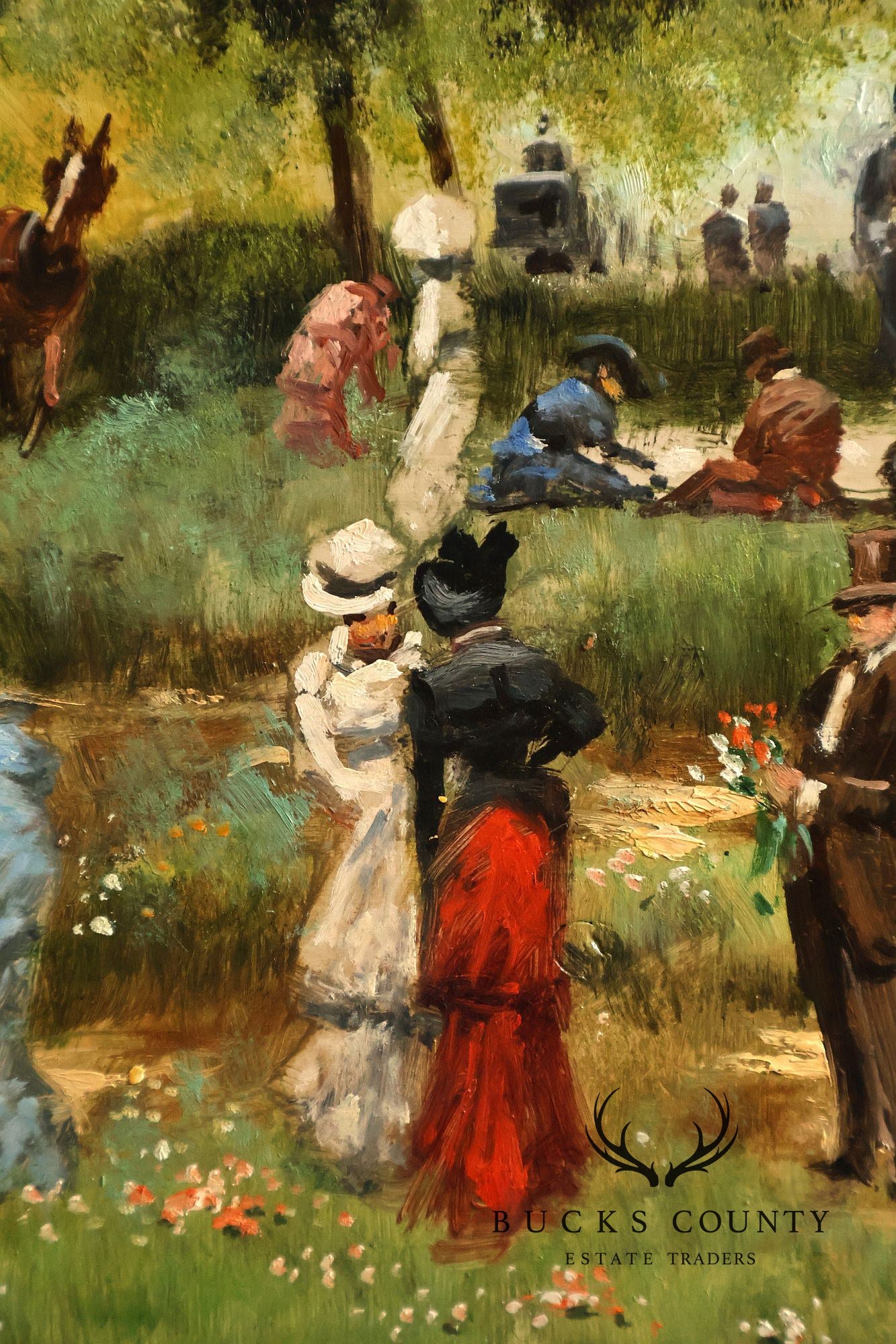 Francesco Tammaro Oil Painting, 'In the Countryside'