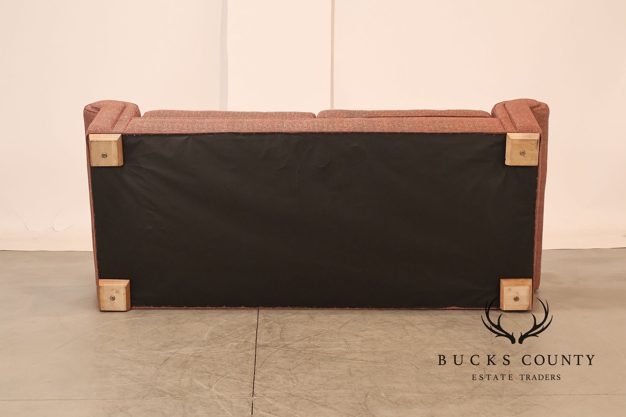 Contemporary Rolled Arm Upholstered Sofa