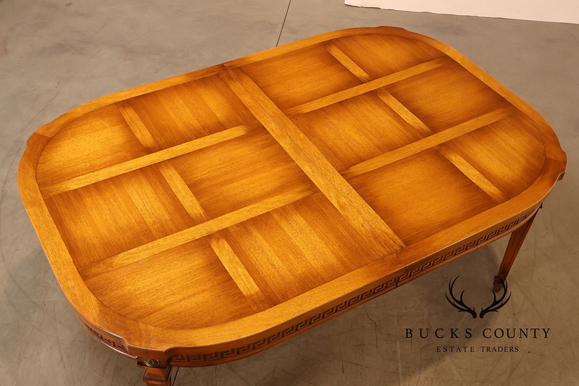 Daniel Jones Inc. Neoclassical Style Expandable Dining Table
