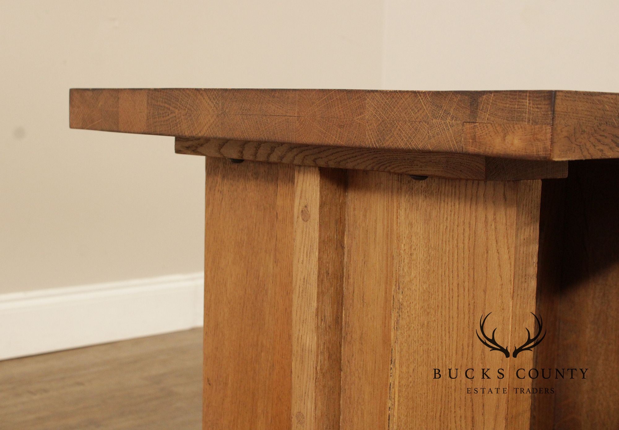 Mission Style 'Edgar' Oak End Table