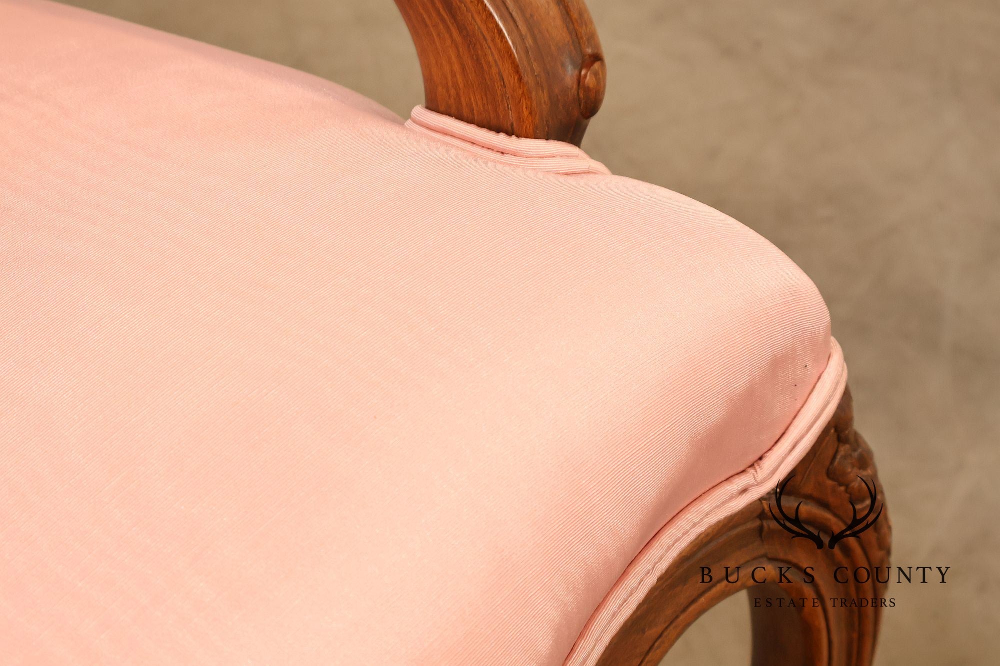 Ethan Allen French Louis XV Style Fauteuil Armchair