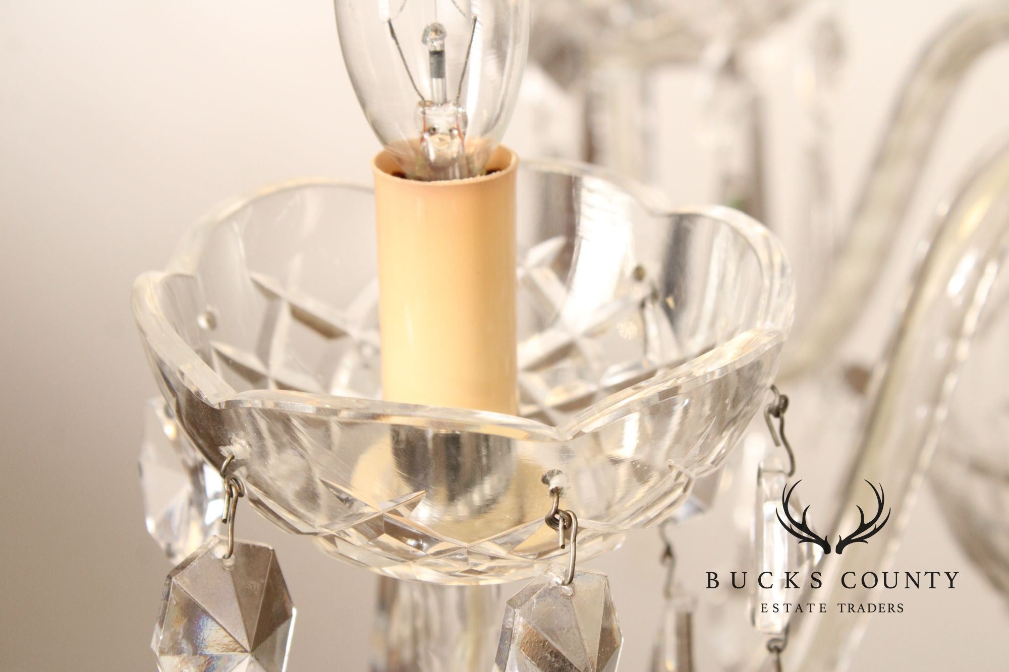 Waterford Crystal Five Light Chandelier