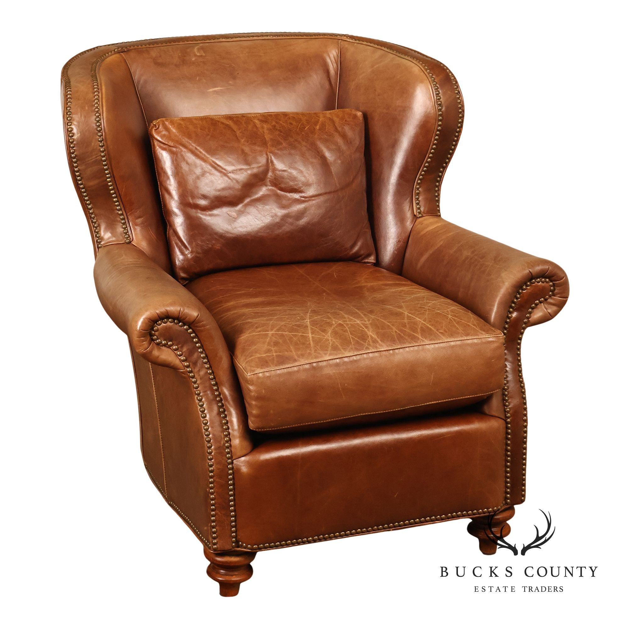 La-Z-Boy Classic Traditional Leather Club Chair