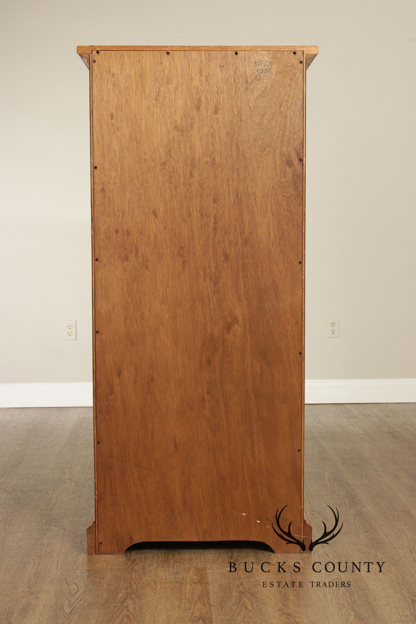 Hunt Country Furniture Oak Eight Drawer High Chest