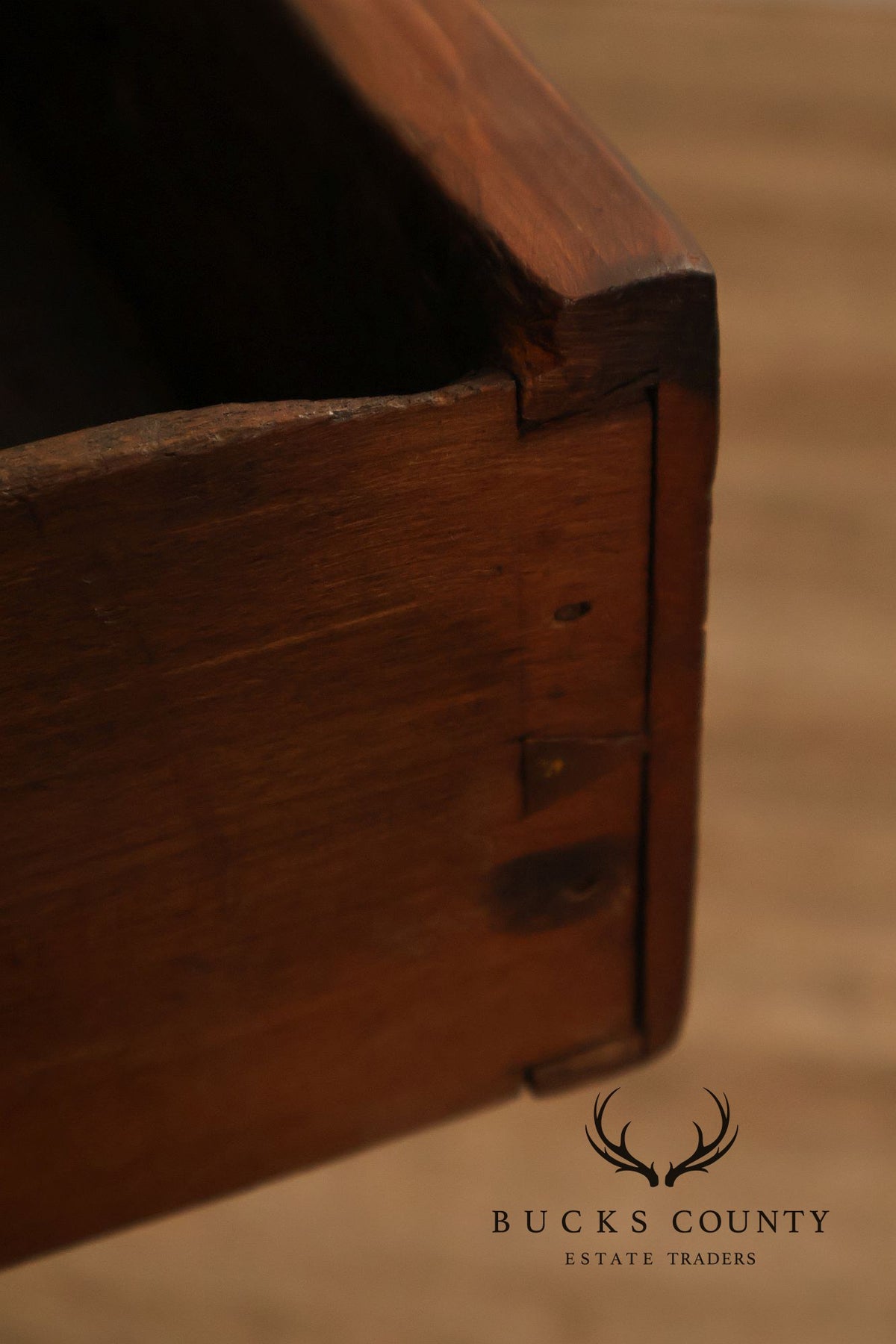 Antique Farmhouse Pine Dry Sink