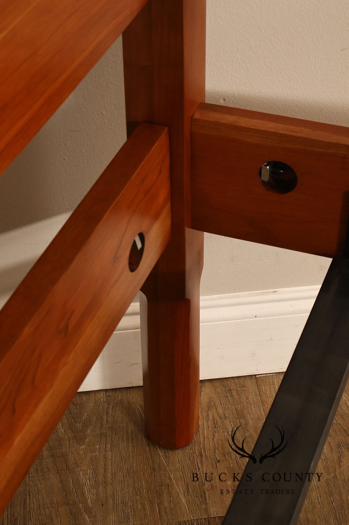 Custom Quality Solid Cherry Queen Size Poster Bed