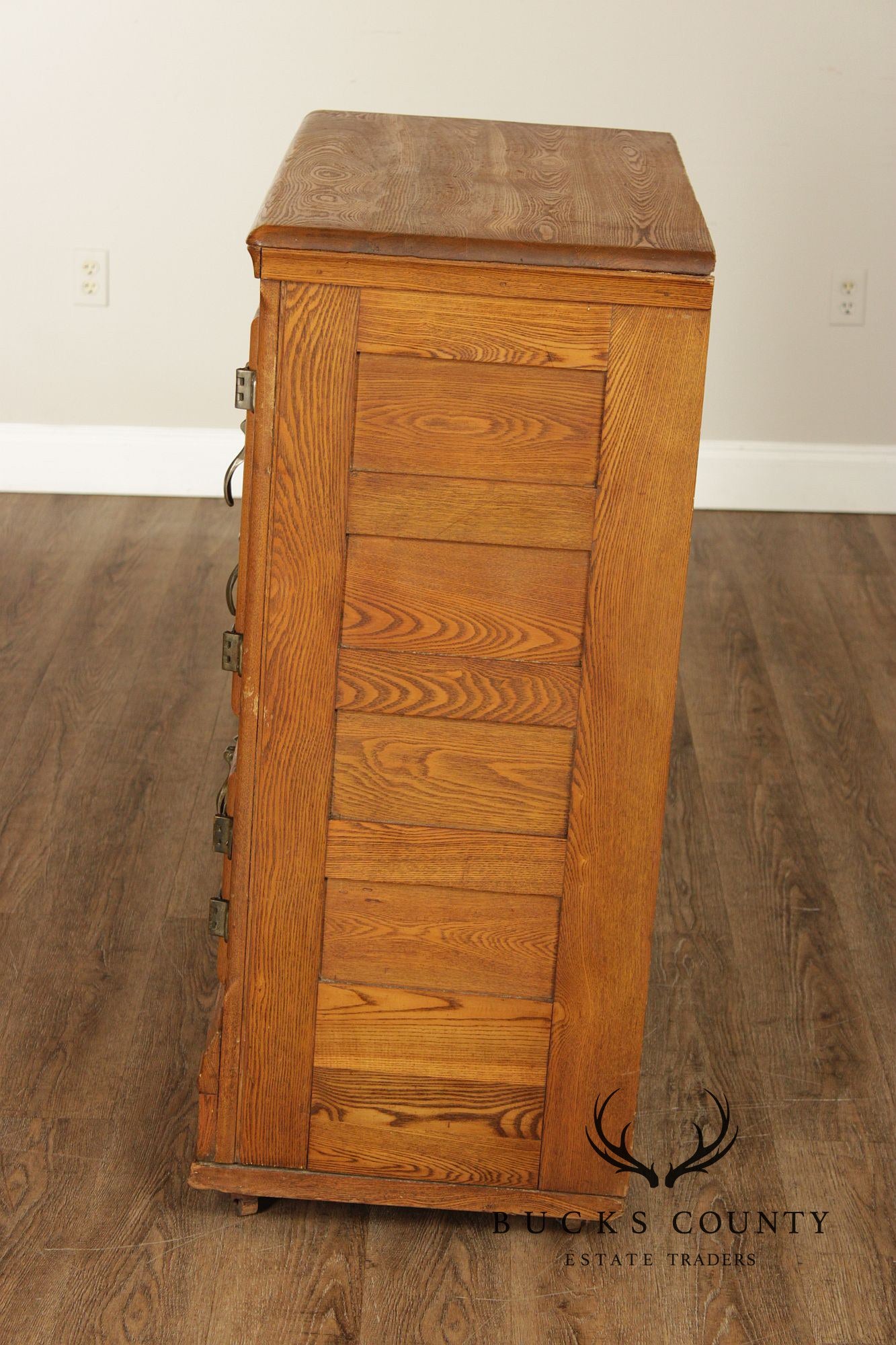 M. Poet & Sons Antique Oak Ice Box