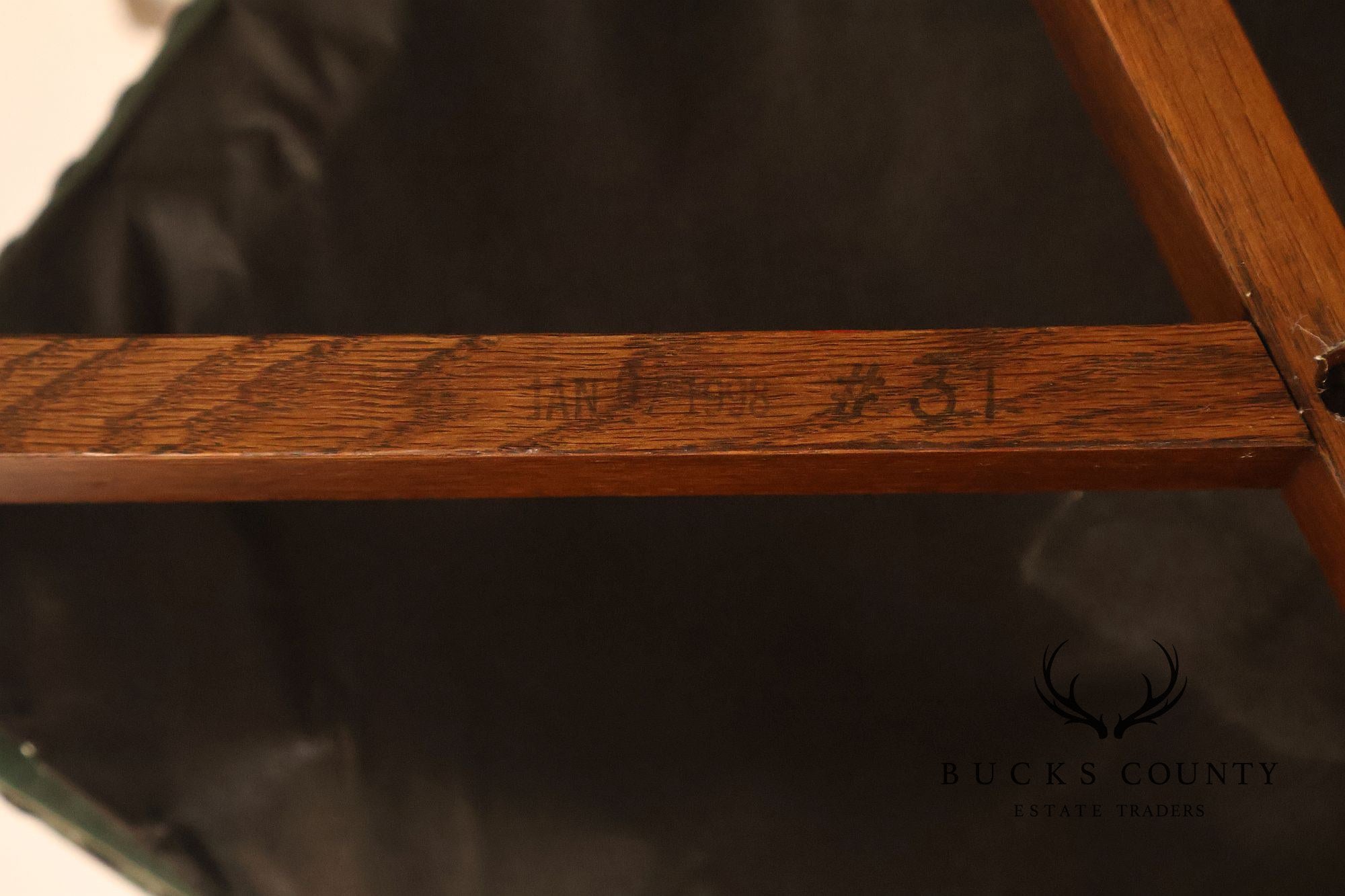 Stickley Mission Collection Oak and Leather Eastwood Footstool