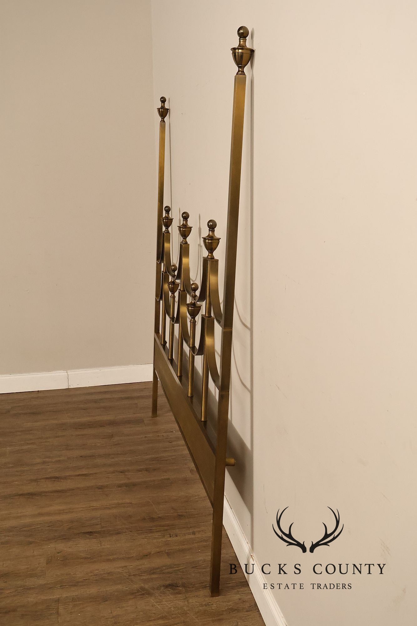 Mastercraft Vintage Brass King Headboard