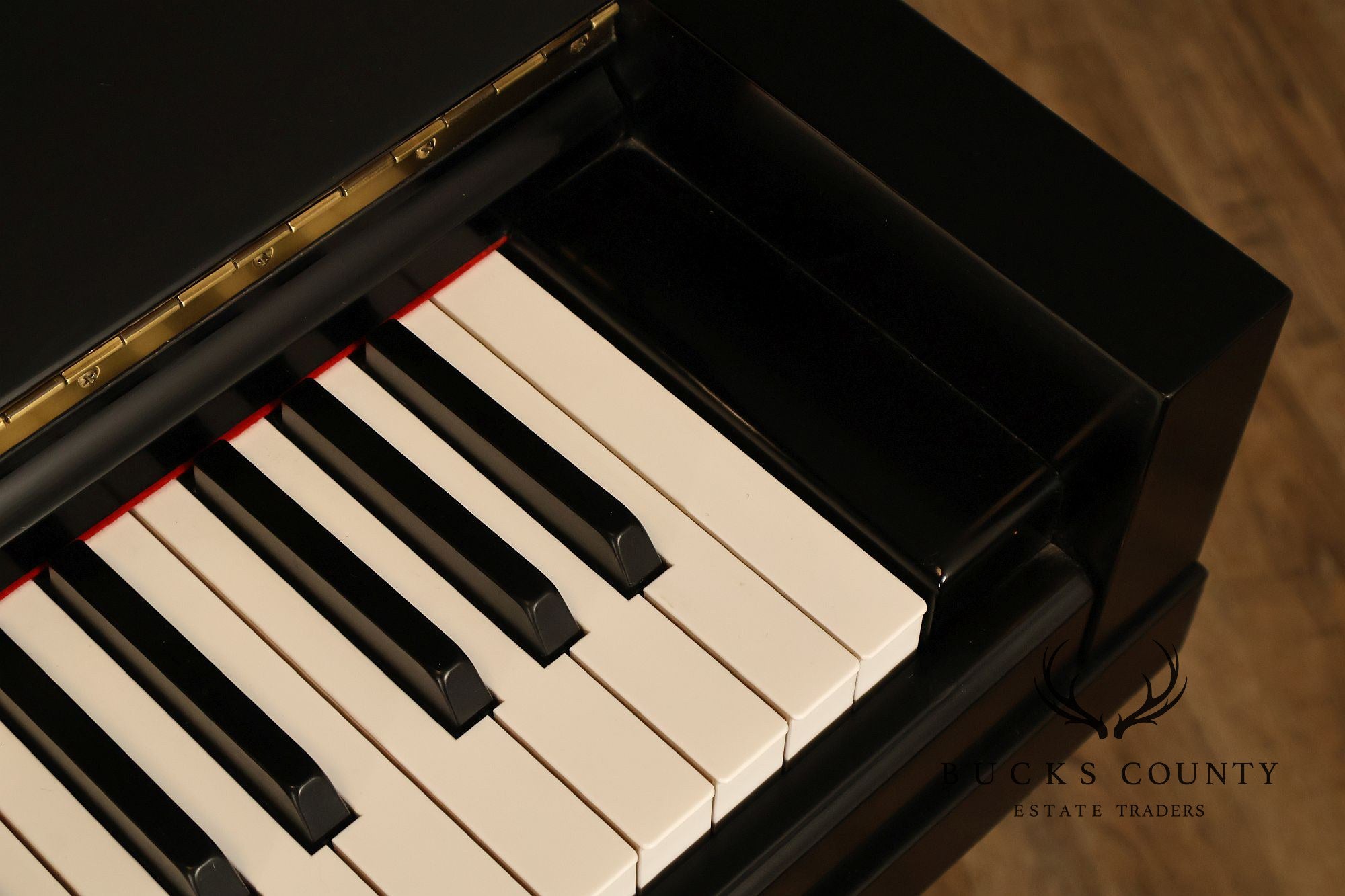 Steinway & Sons Model 1098 Ebonized Upright Piano With Bench