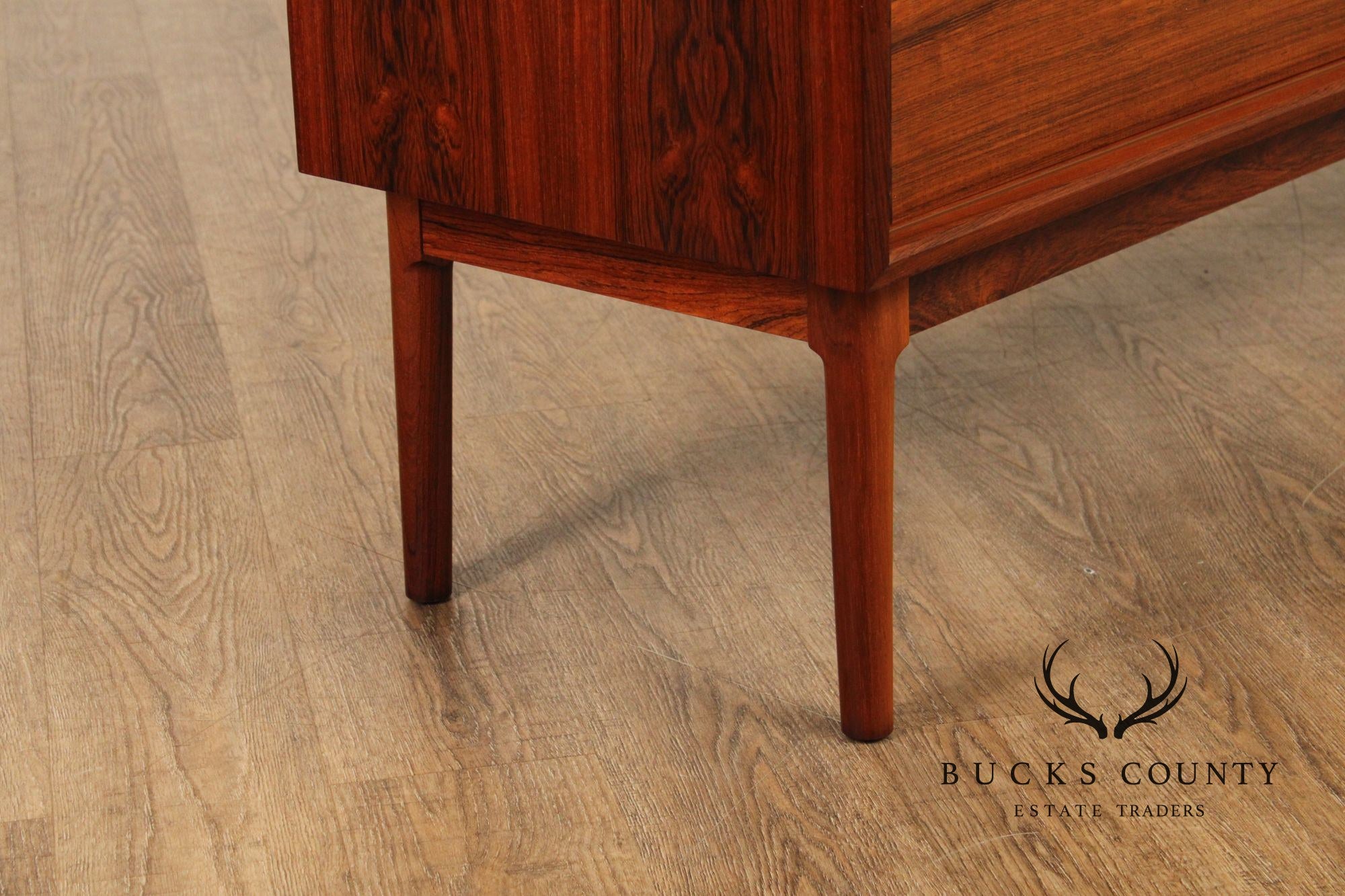 Danish Modern Mid Century Rosewood Sideboard Credenza