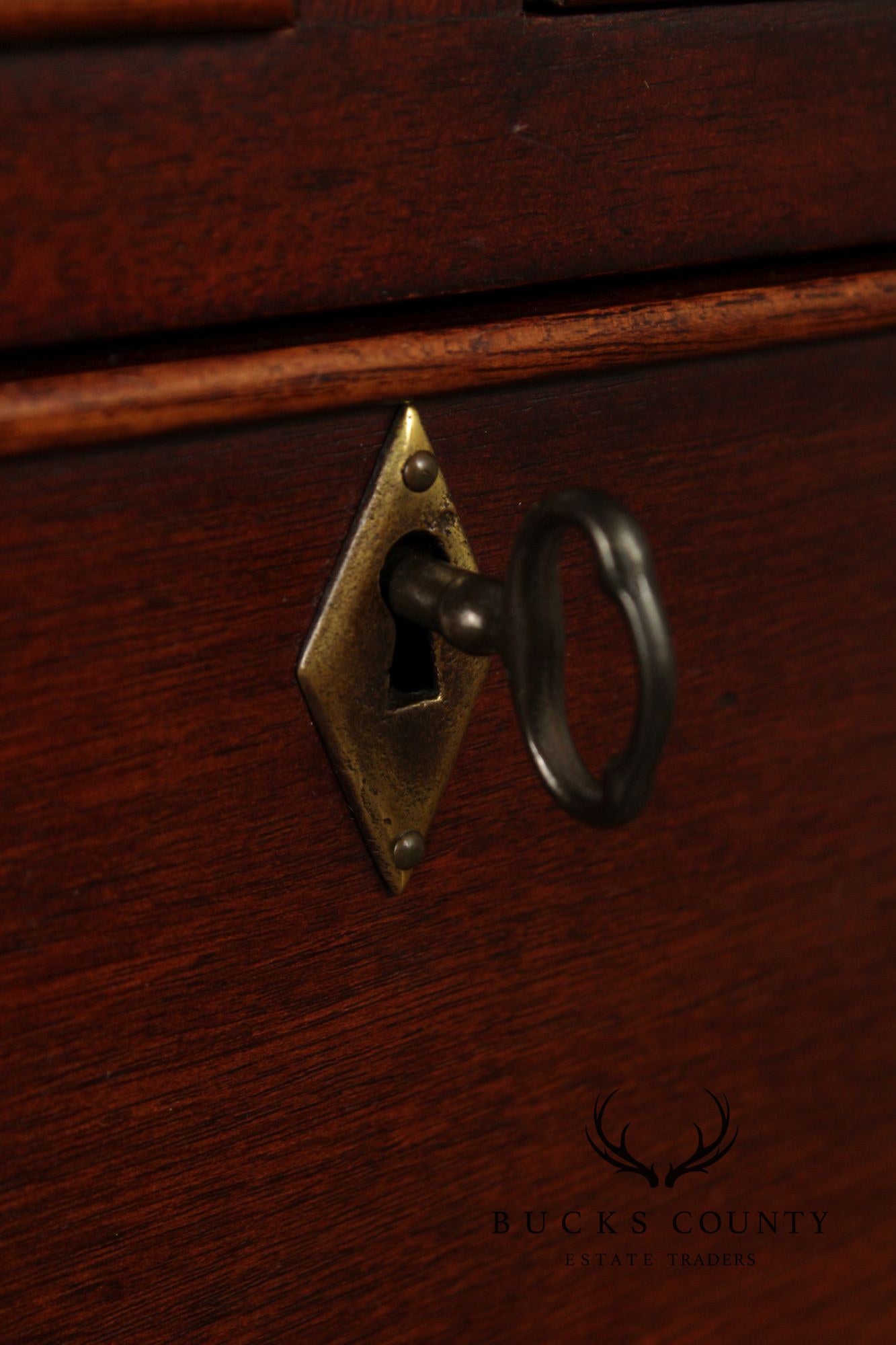 Craftique Chippendale Style Mahogany Tall Chest