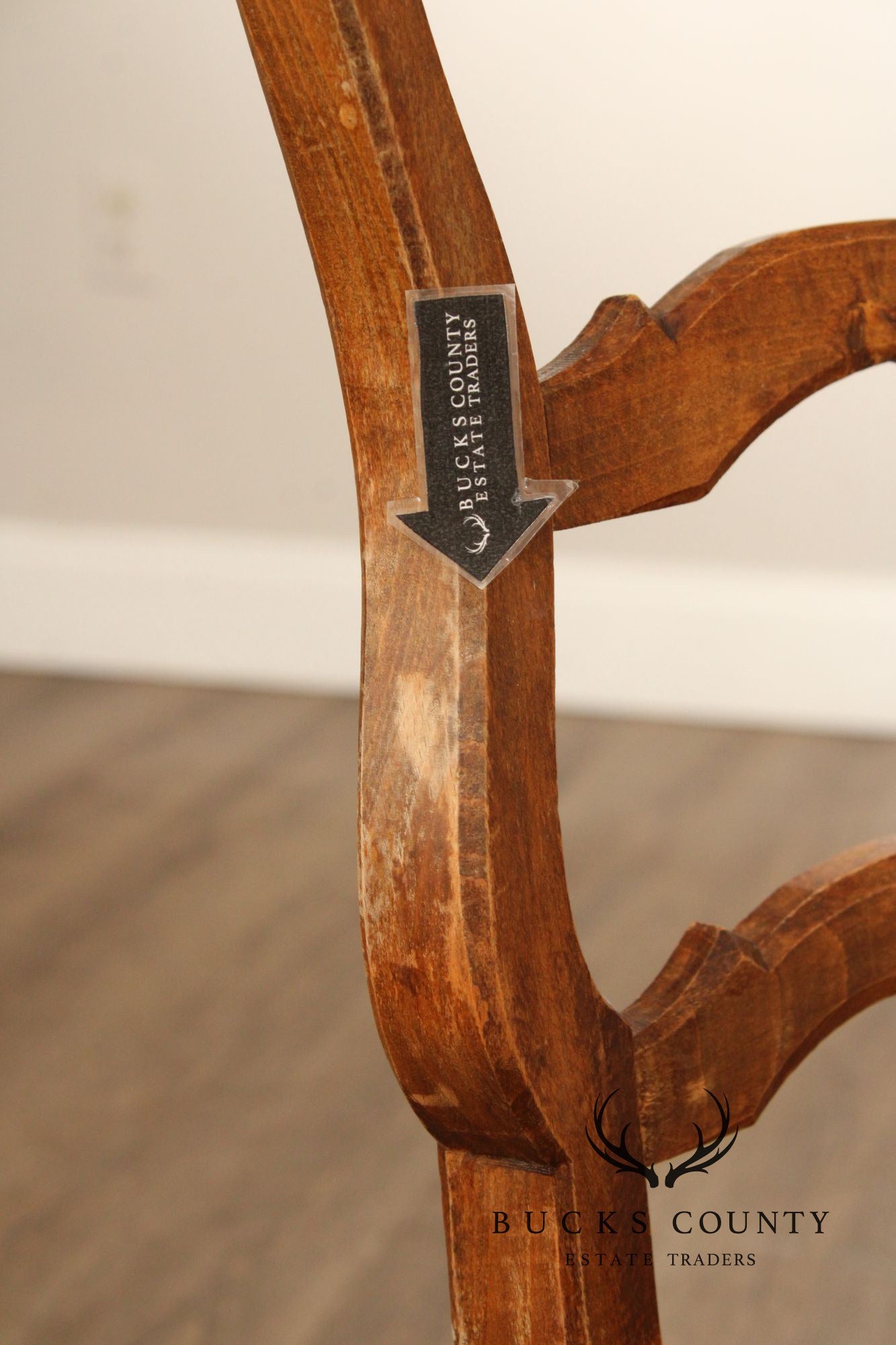 French Provincial Set Of 10 Rush Seat Dining Chairs