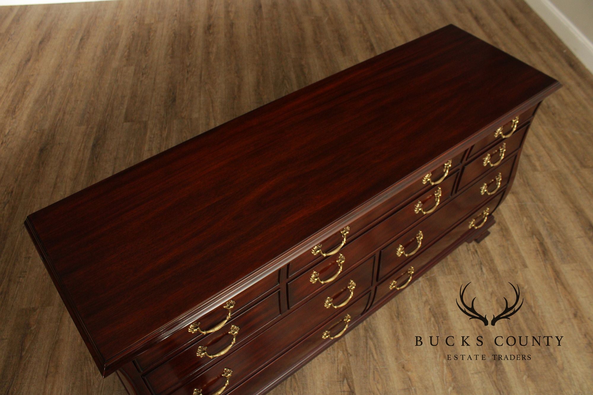 Henkel Harris Mahogany Long Dresser