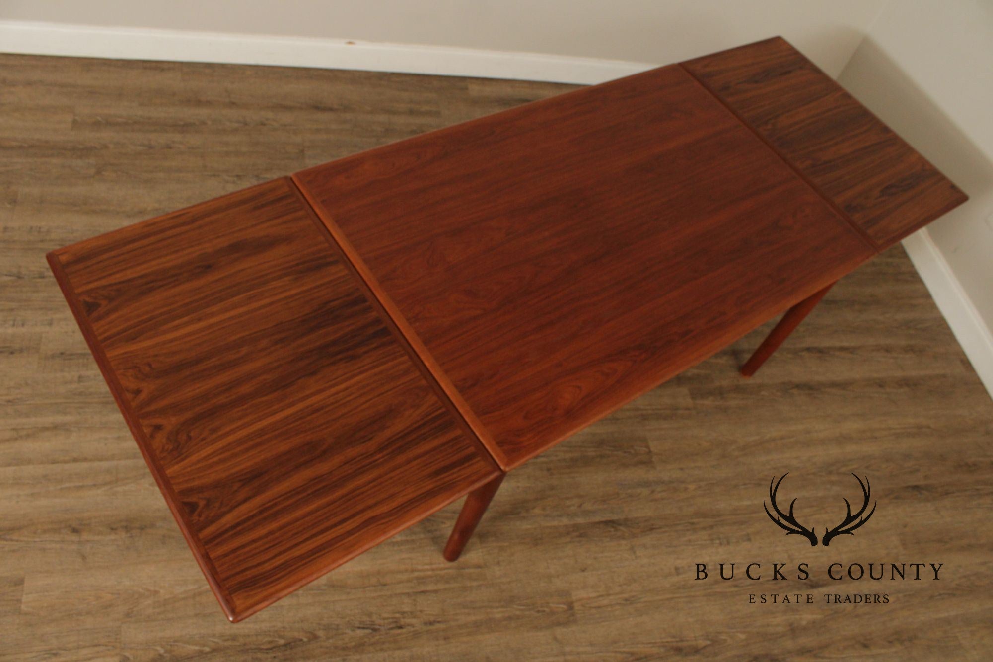 AM Mobler 1960s Danish Modern Teak Refectory Dining Table