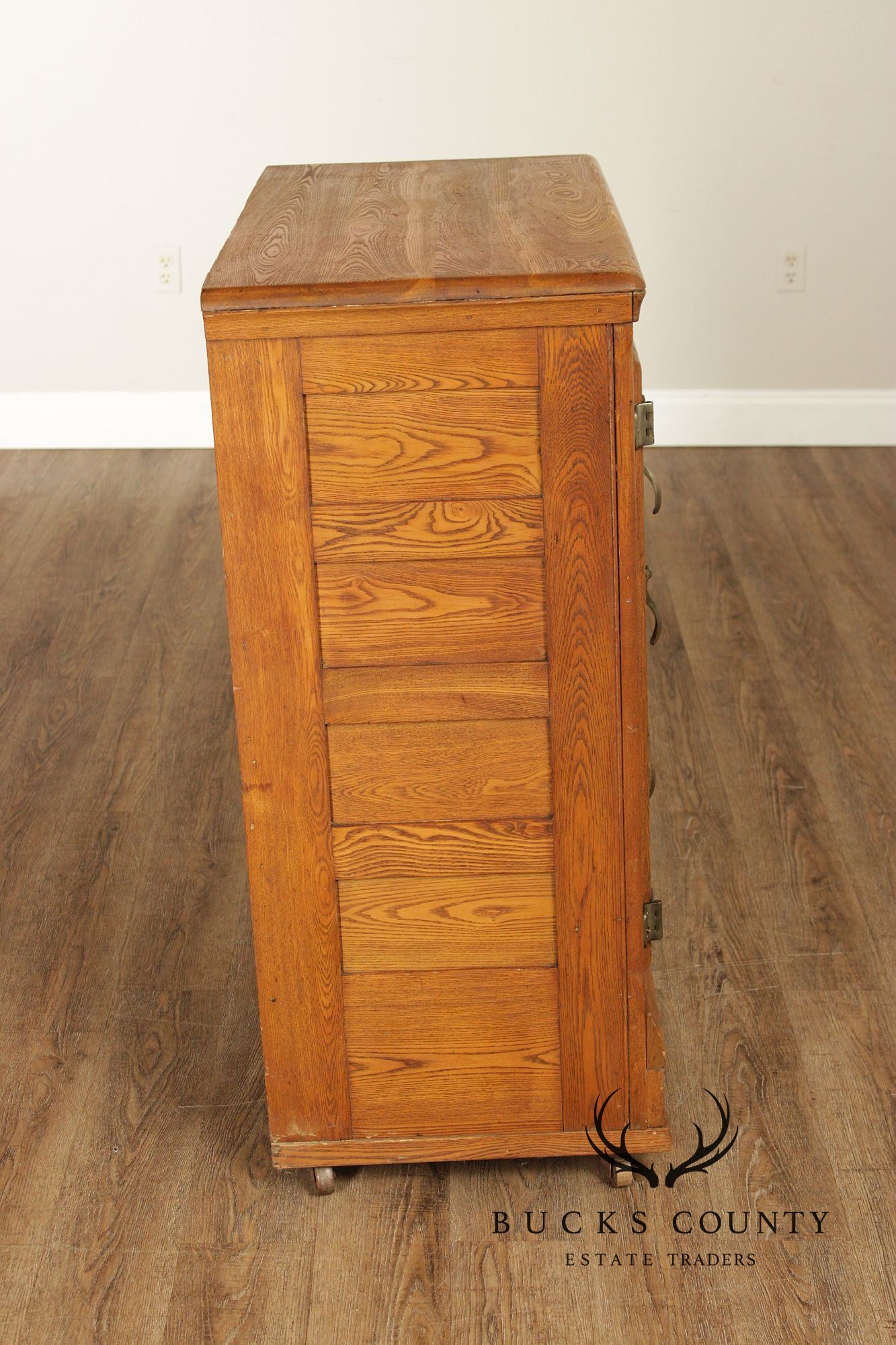 M. Poet & Sons Antique Oak Ice Box