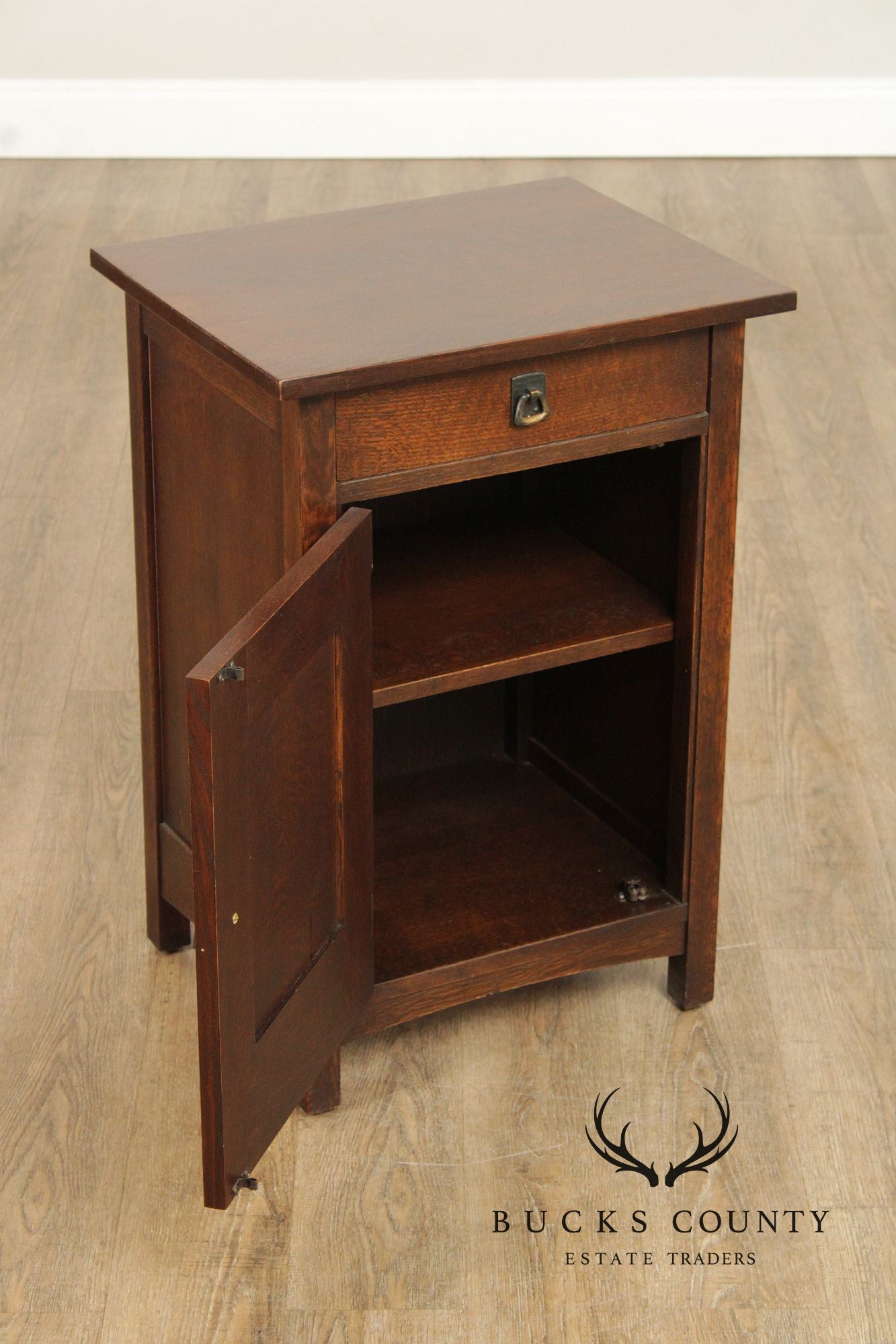 Stickley Mission Collection Oak Cabinet Nightstand
