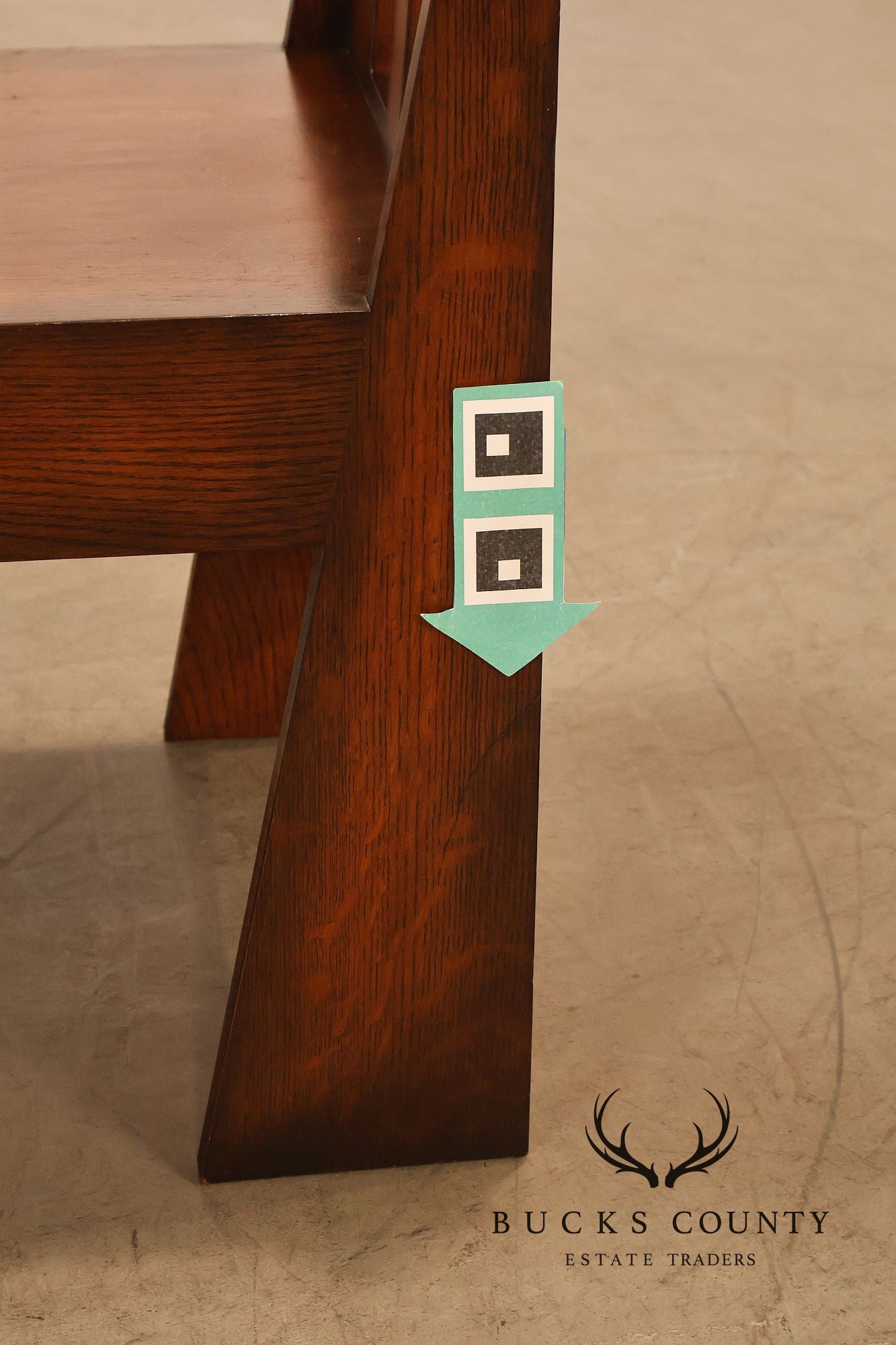 Stickley Mission Collection Oak Limbert Bench