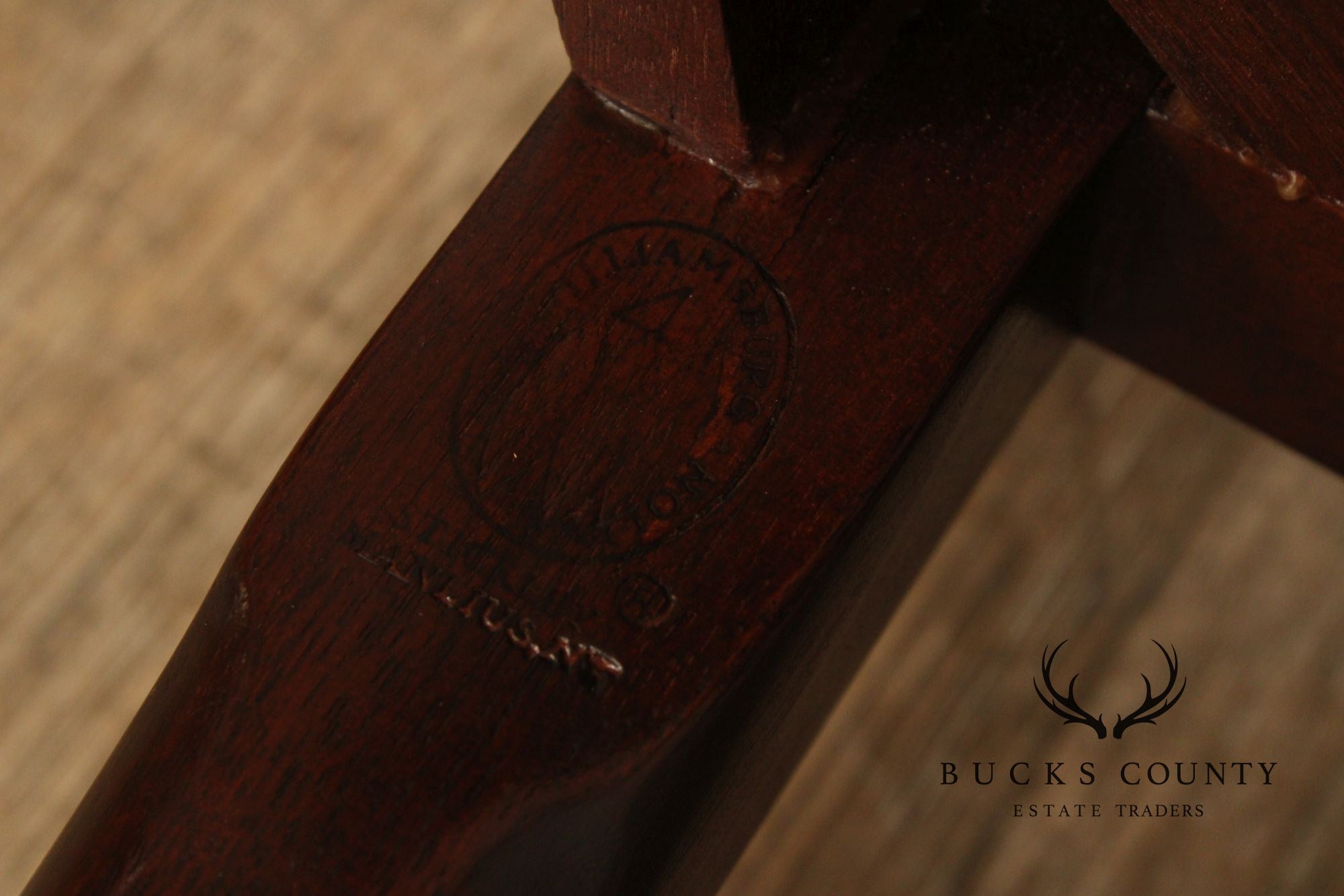 Stickley Williamsburg Reserve Set Of Six Mahogany Queen Anne Side Dining Chairs