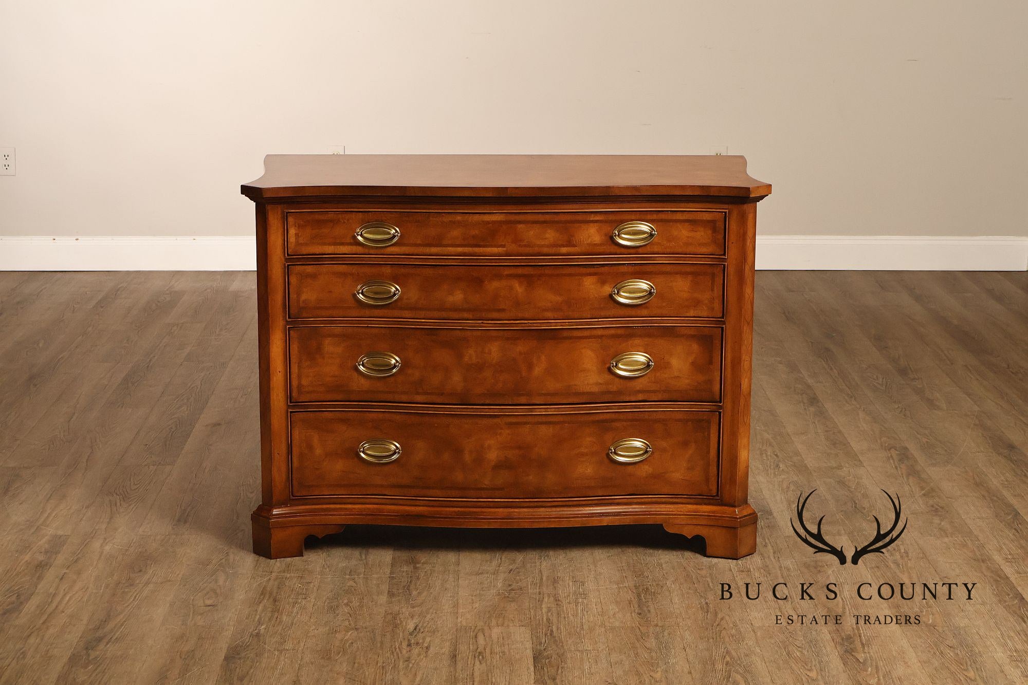 Henredon Aston Court Serpentine Chest of Drawers