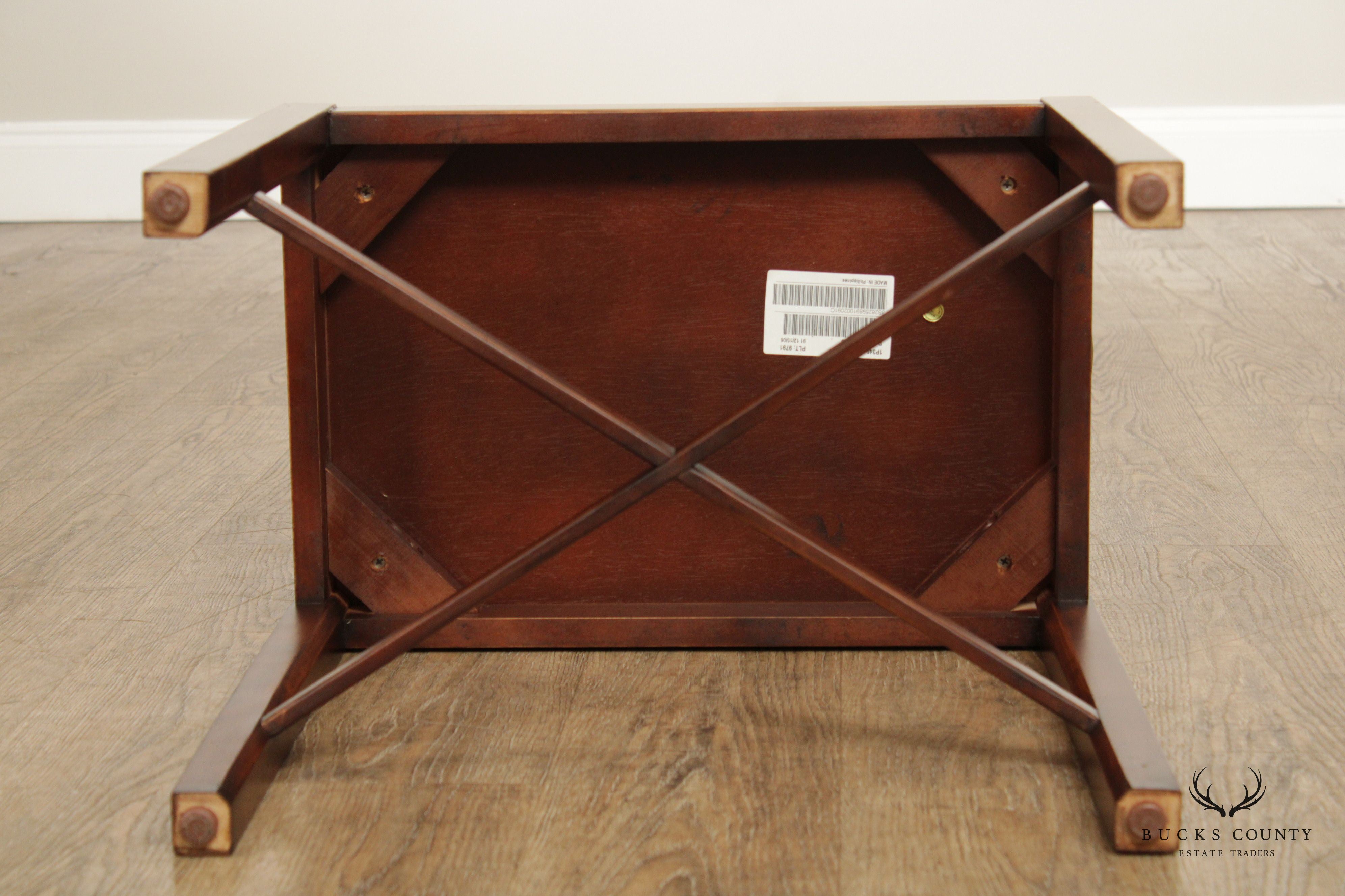 Ethan Allen Chippendale Style Box on Stand