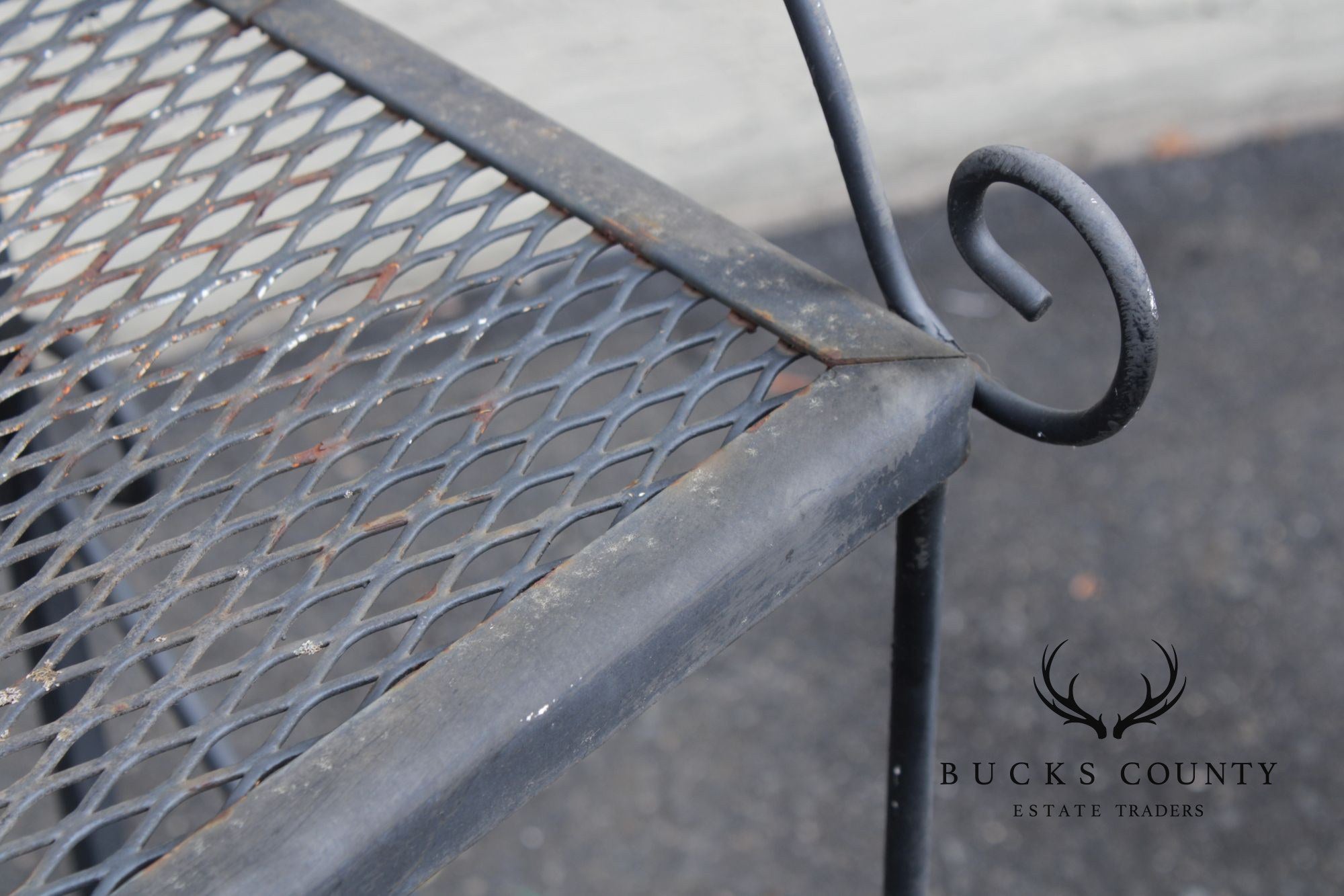 French Style Wrought Iron Three-Tier Outdoor Baker's Rack