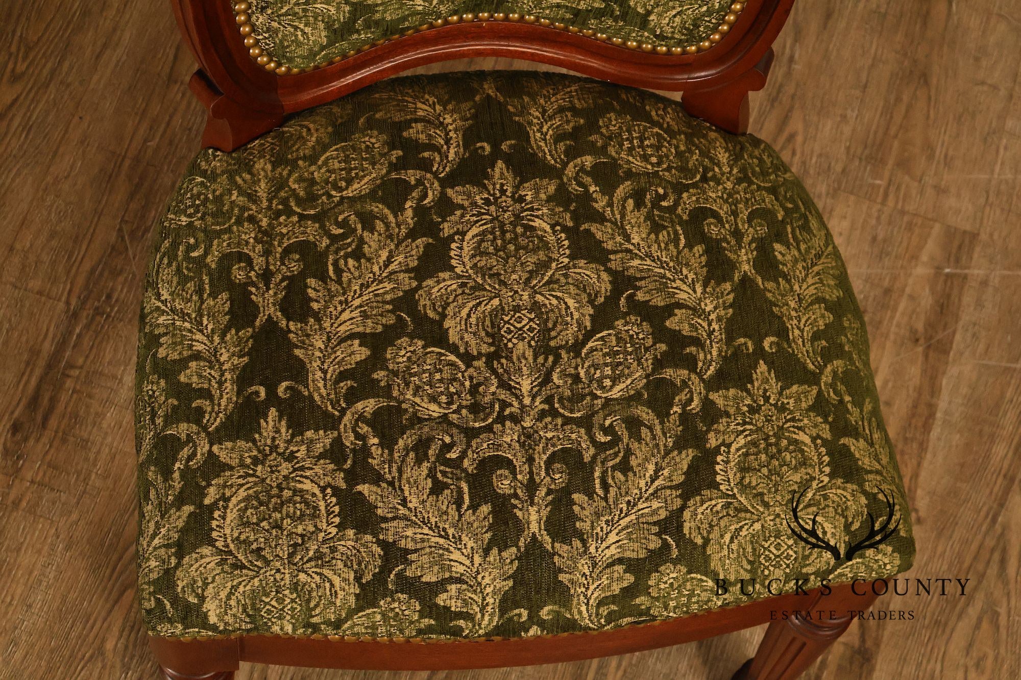 Henredon English Regency Style Set of Eight Mahogany Dining Chairs