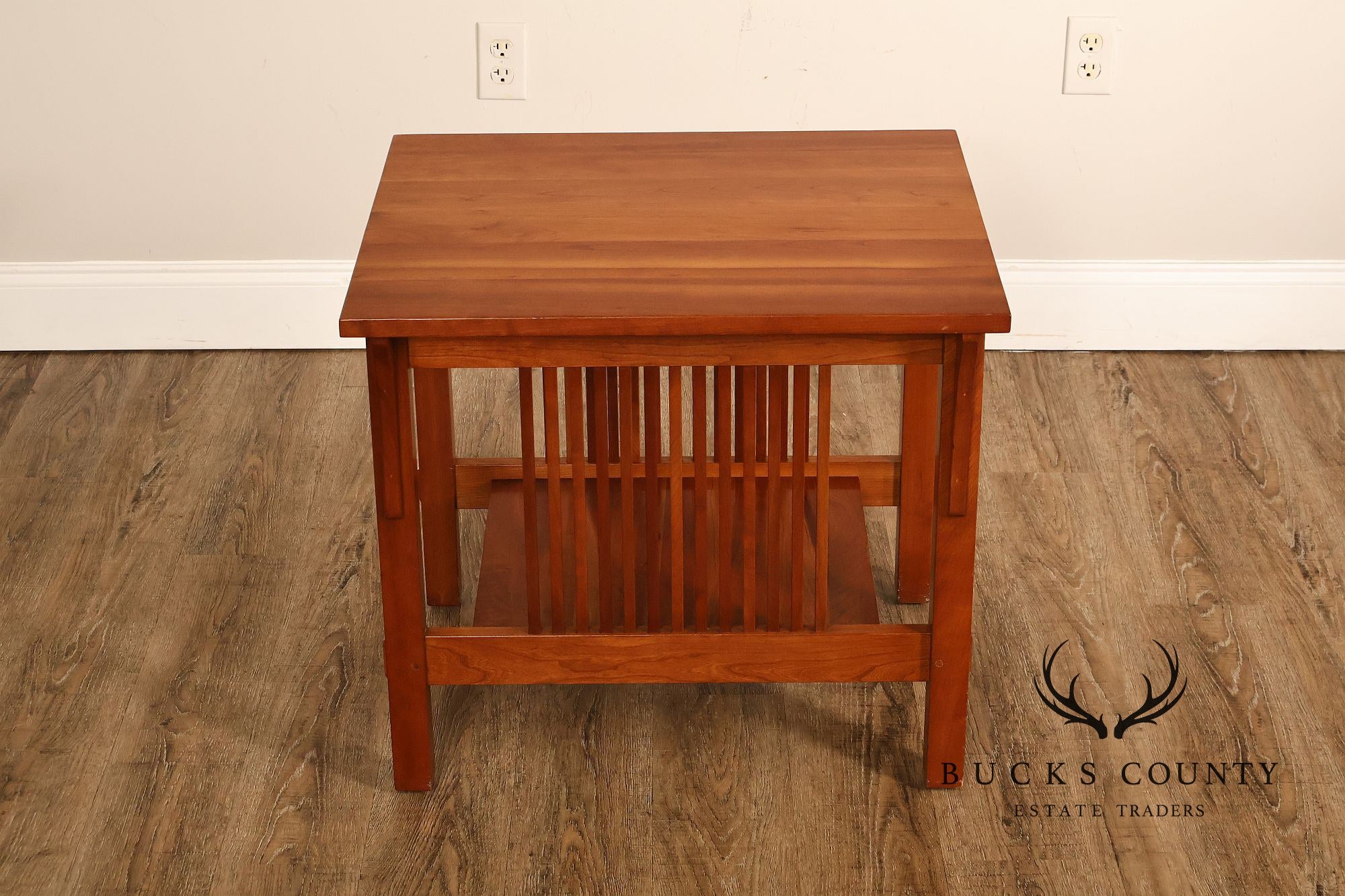 Stickley Mission Collection Pair Of Cherry End Tables