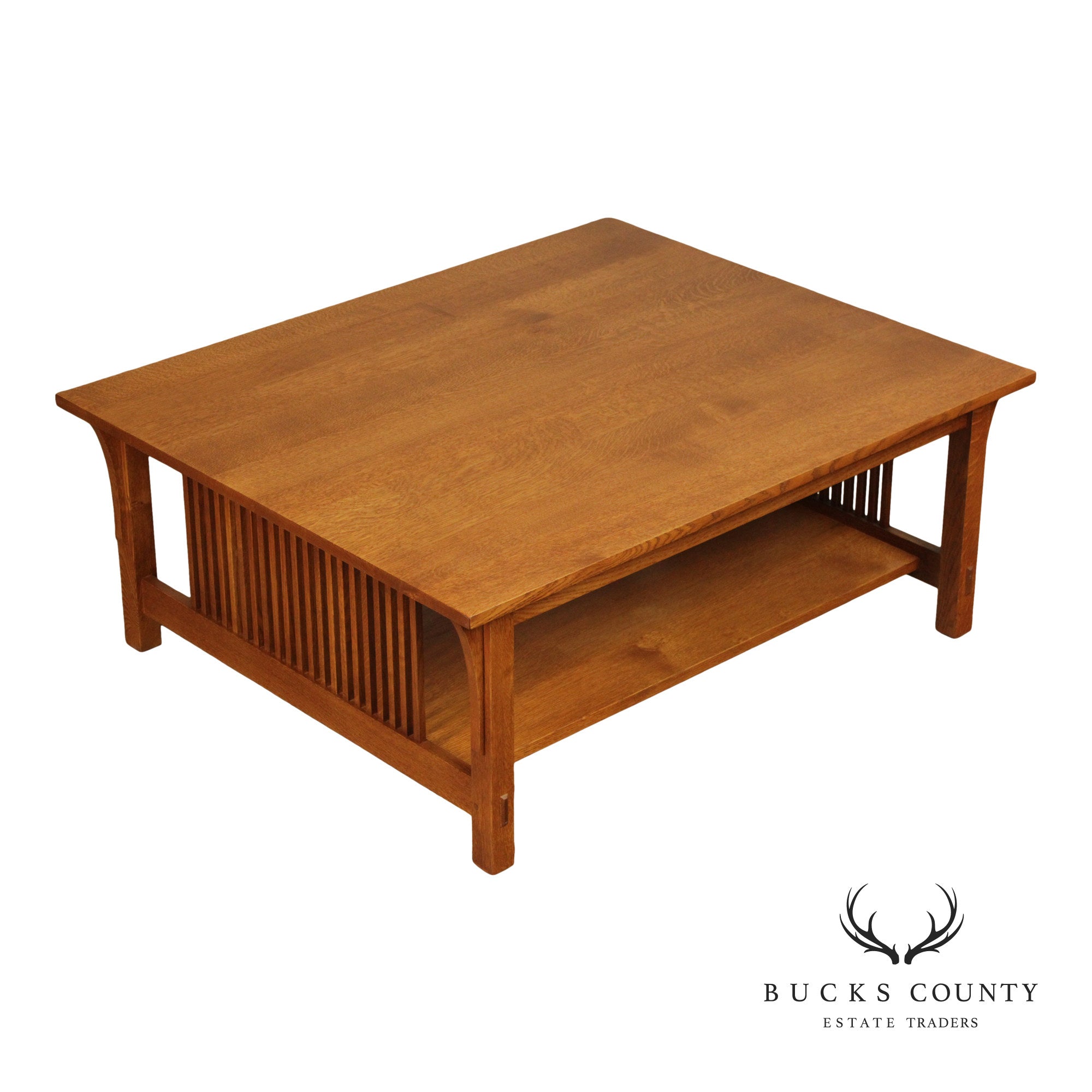 Stickley Mission Collection Oak Cocktail Table