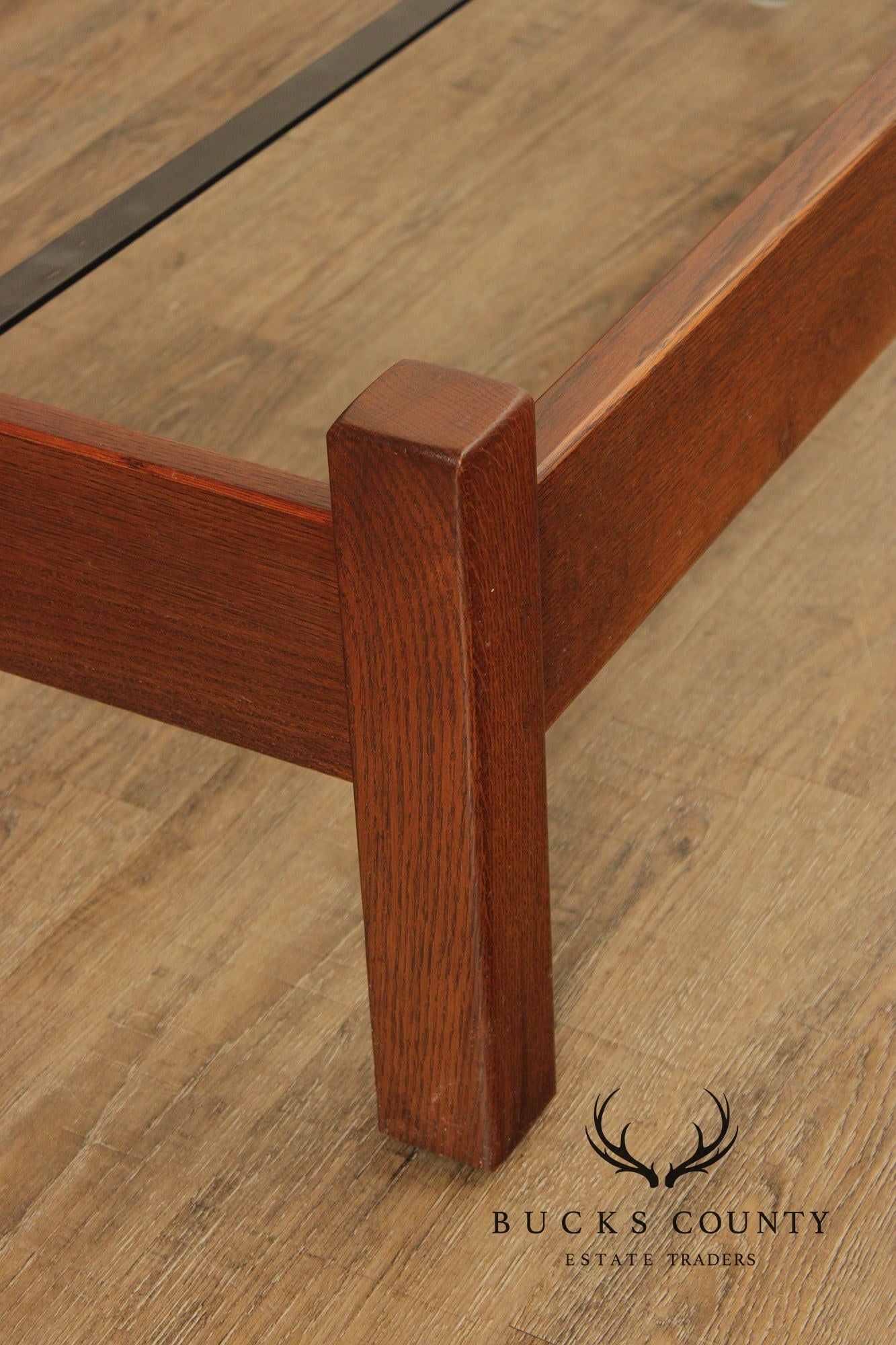 Stickley Mission Collection Oak King Size Bed