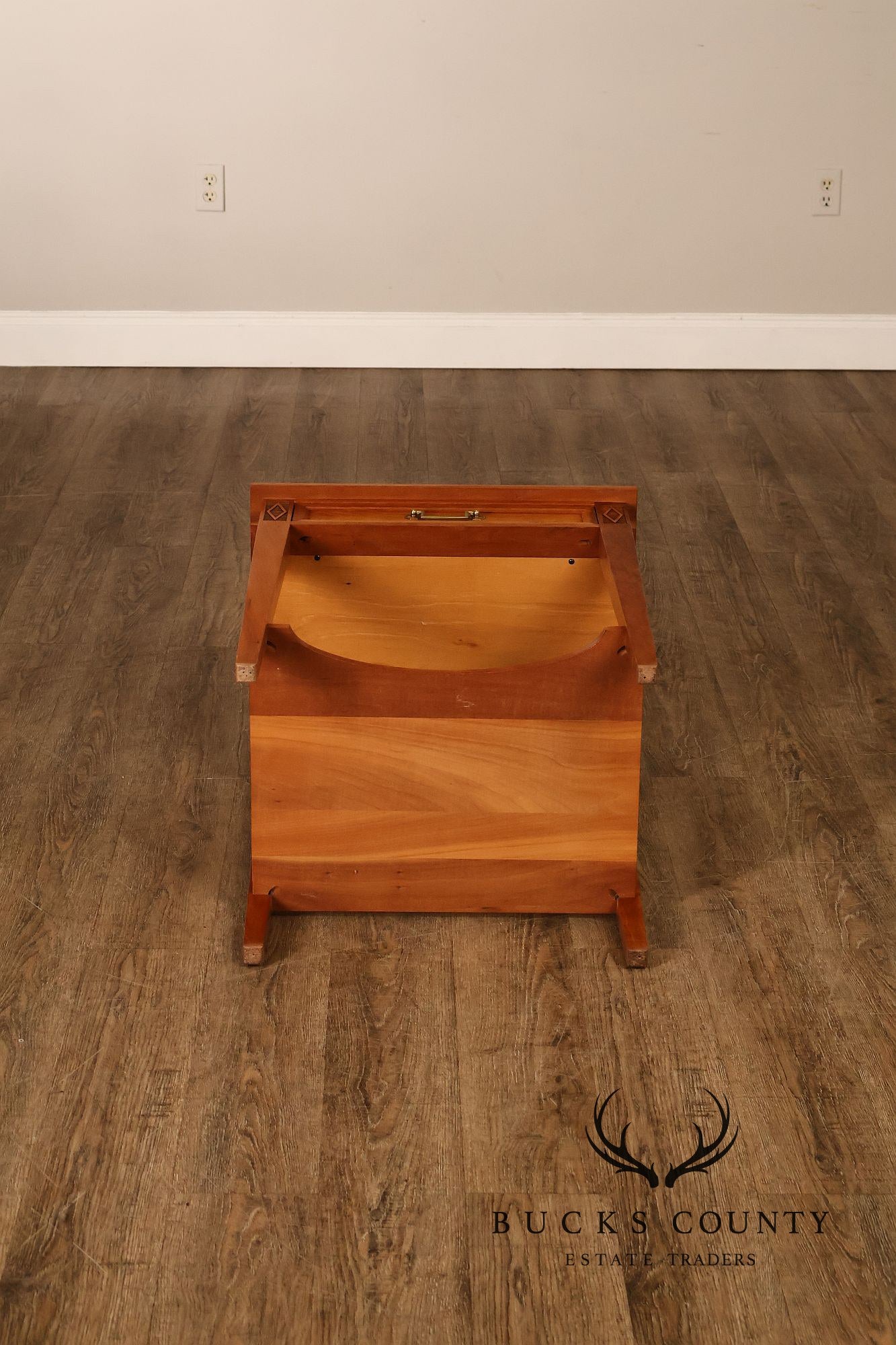 Stickley Directoire Style Cherry Pair Of End Tables