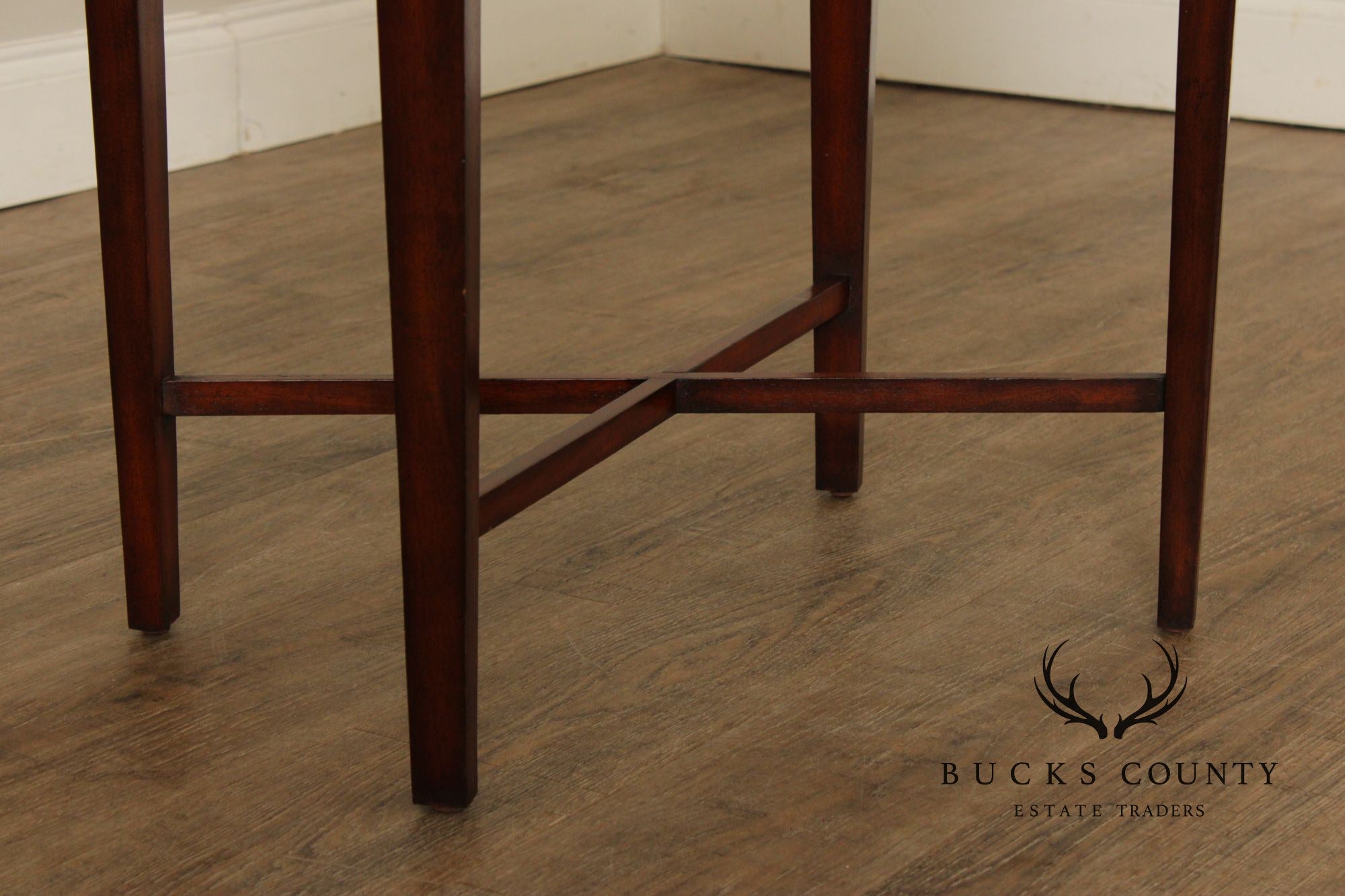 Maitland Smith One-Drawer Parquetry Side Table